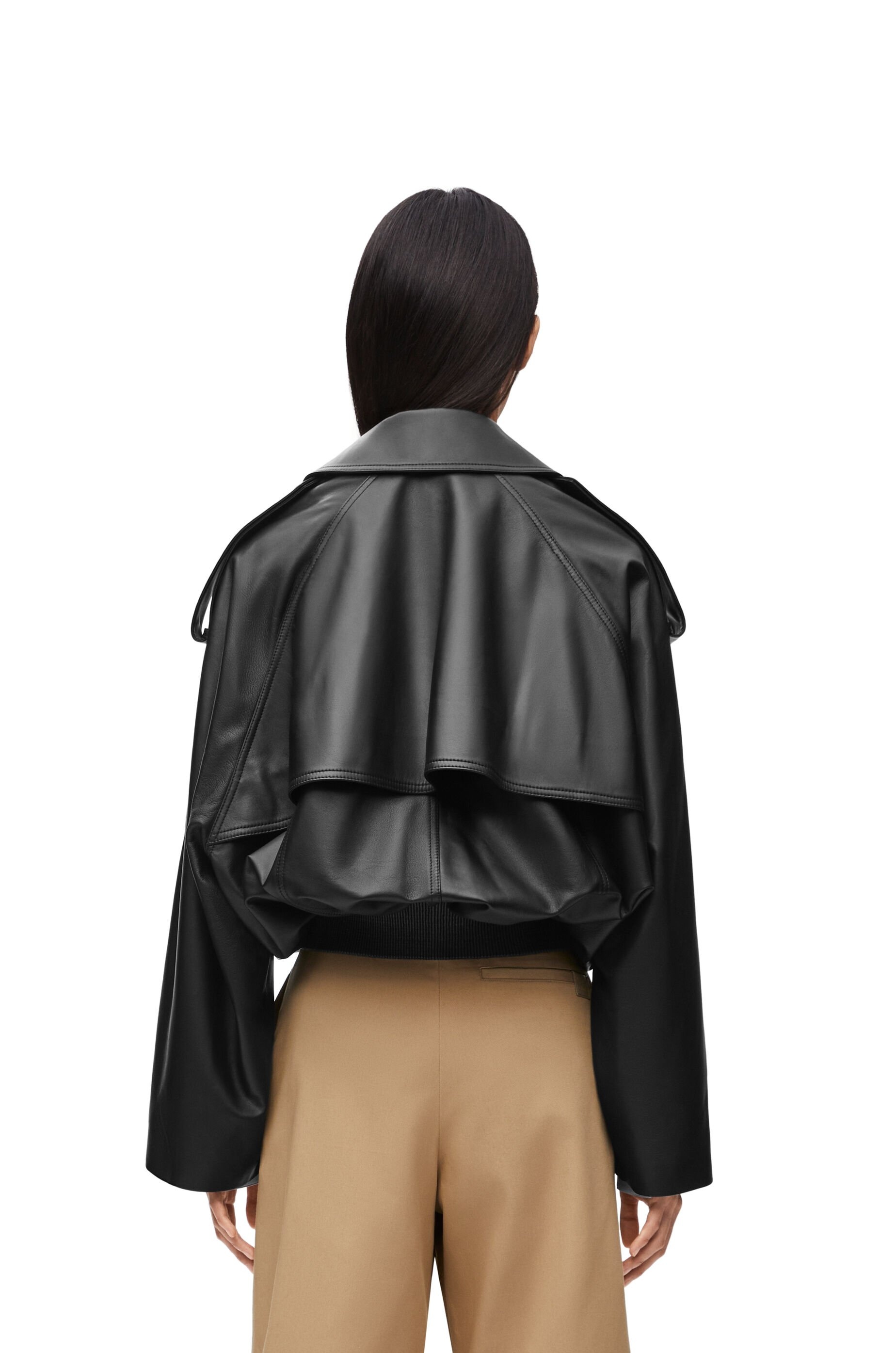 Balloon jacket in nappa lambskin - 4