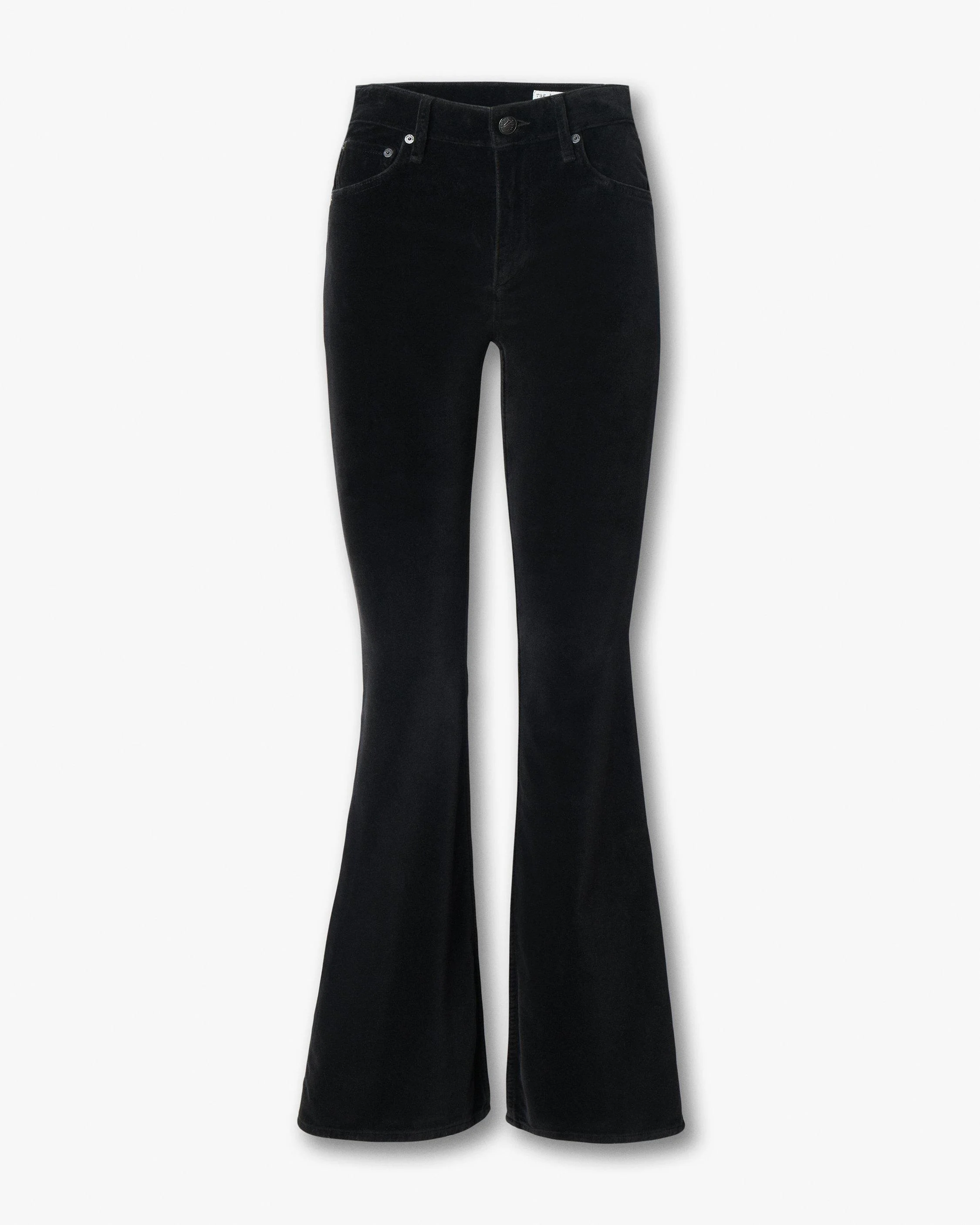 Dahlia Flare Velvet Pants
Flexi Velvet in Black - 1