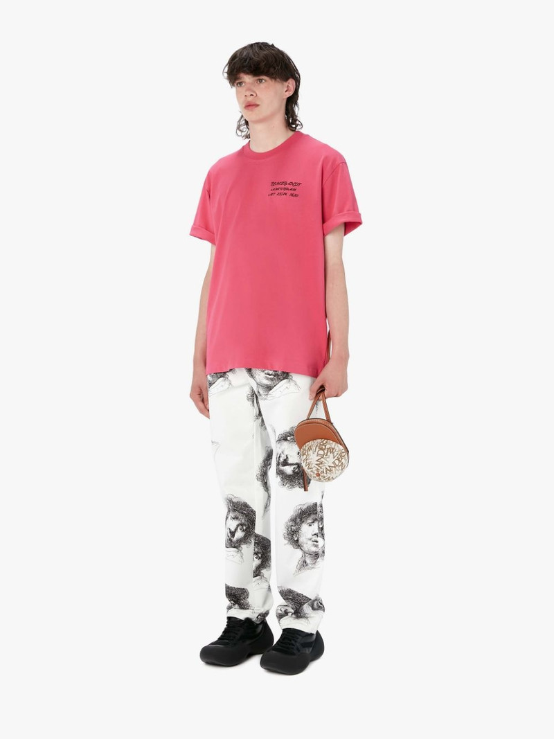 REMBRANDT ALL OVER PRINT TROUSERS 4