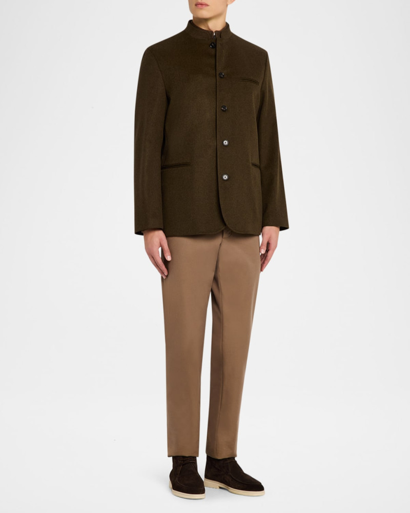 Loro Piana Men & apos;s Vienna Cashmere-Wool Jacket outlook
