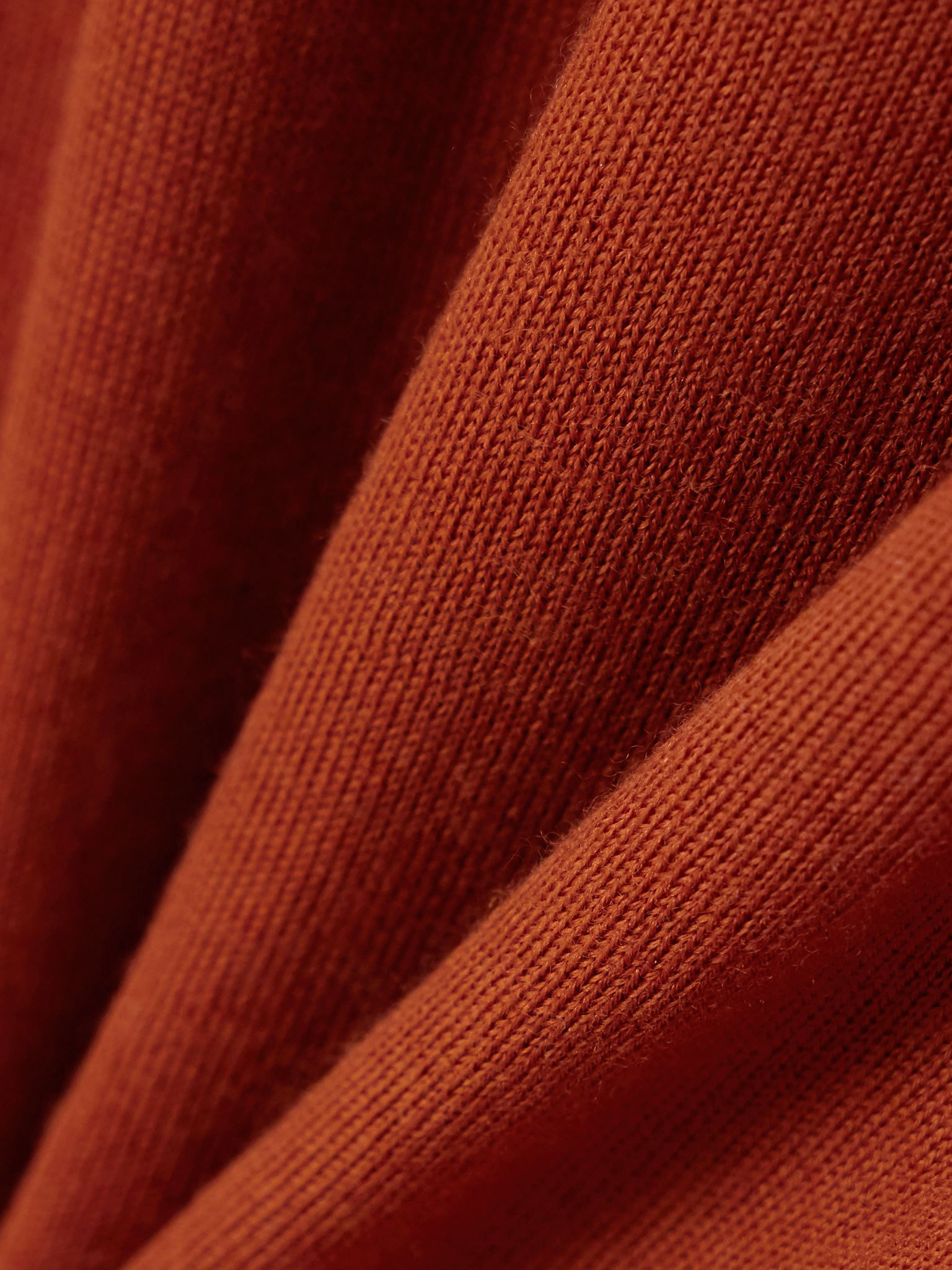Wool T-shirt Brick - 5
