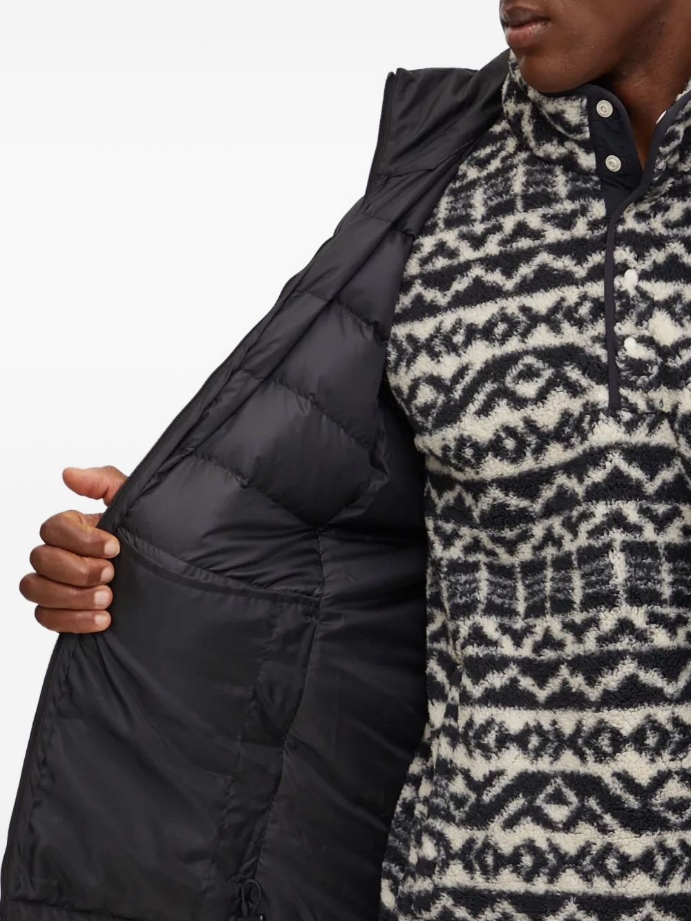 Terrex quilted-panel down jacket - 5