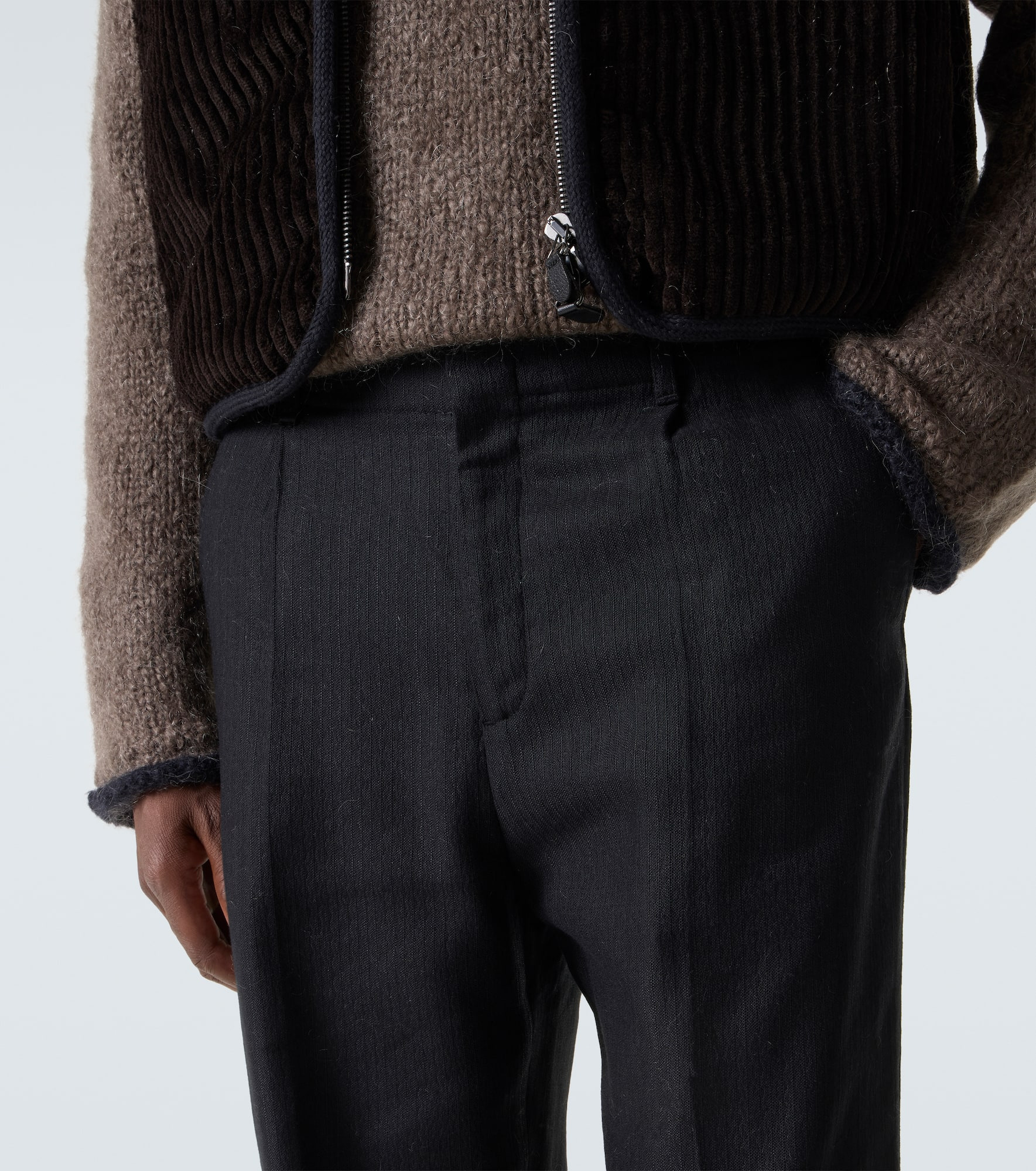 Borrowed striped chinos - 5