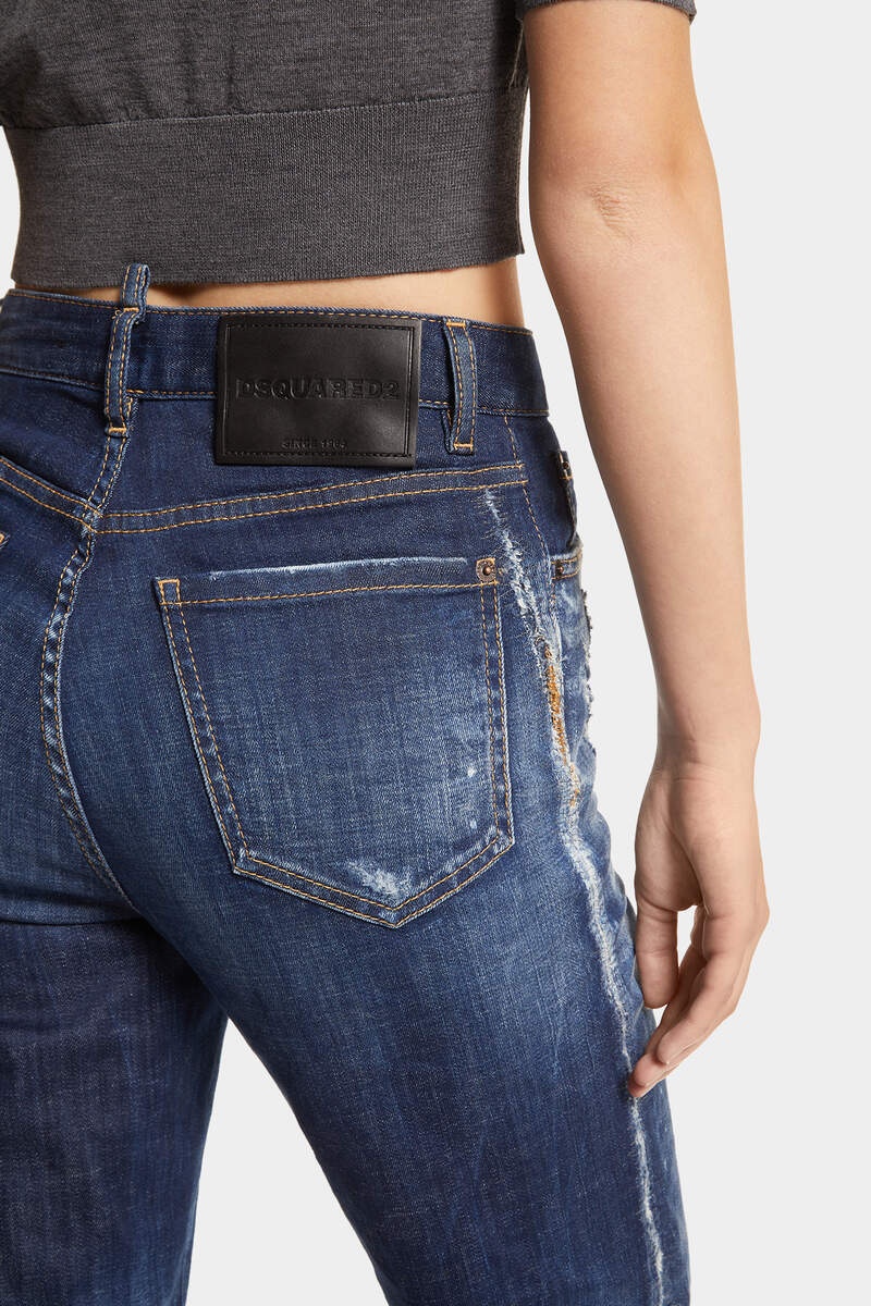 DARK CB WASH BOSTON JEANS - 5