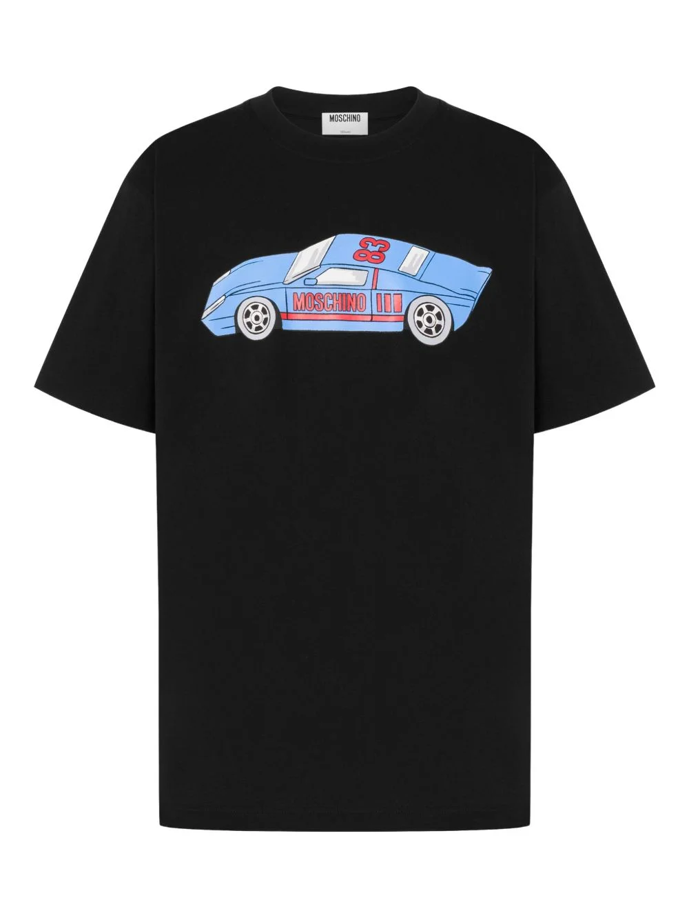 car-print cotton T-shirt - 1