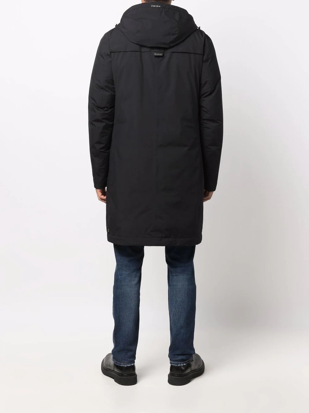 hooded down coat - 4