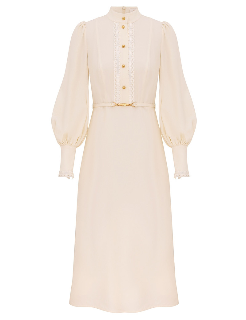 TRIM UTILITY MIDI DRESS 1