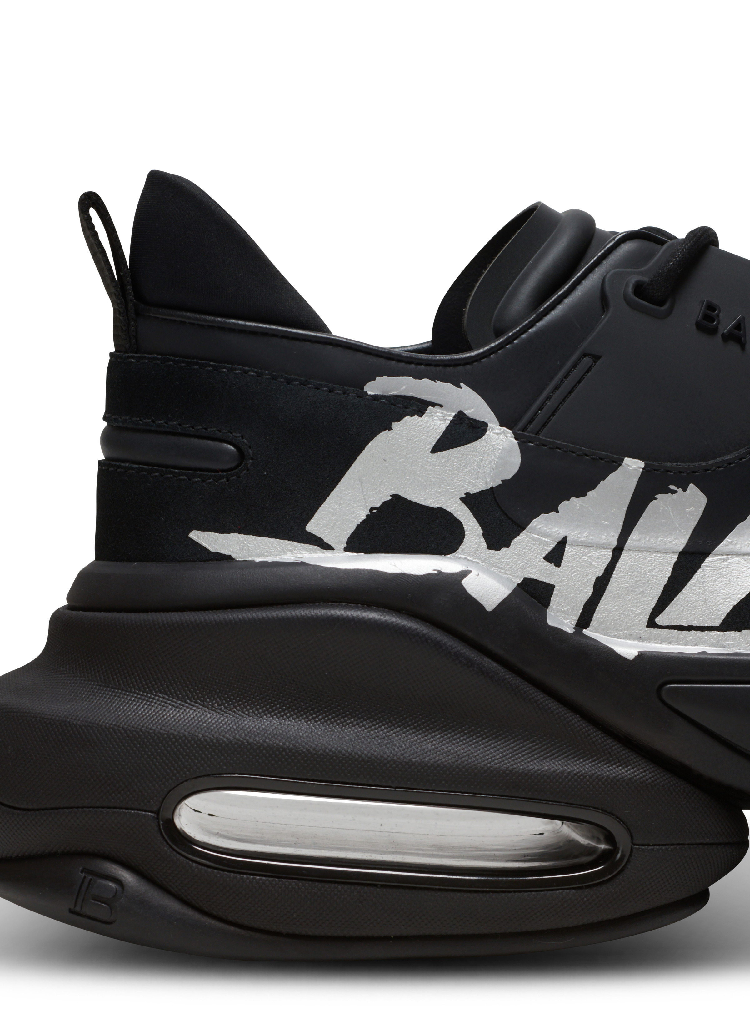 B-Bold trainers in rubberised leather and neoprene - 9