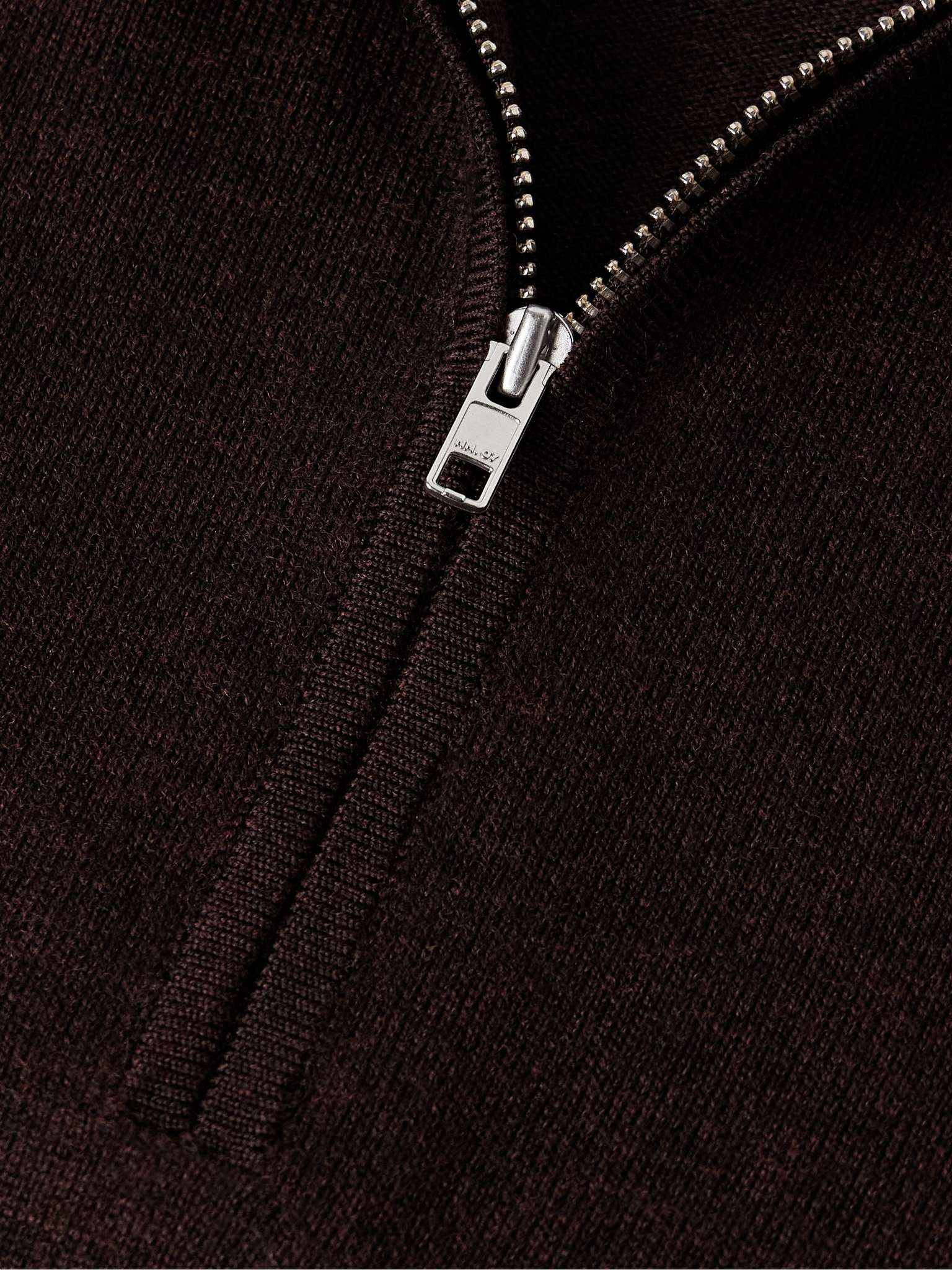 Sergio 6605 Wool Half-Zip Sweater - 4
