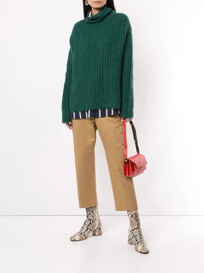 Marni classic cropped trousers outlook