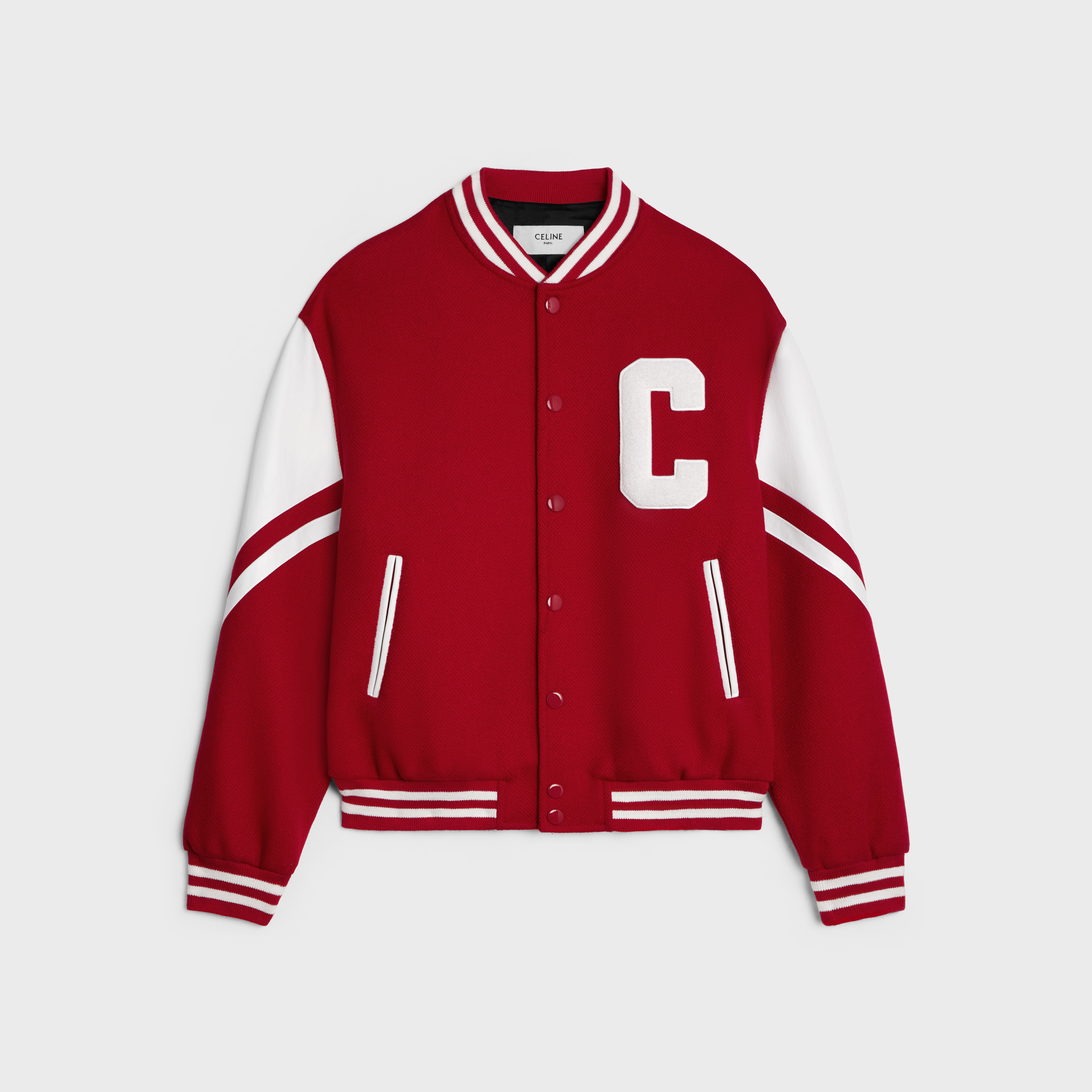 jackson teddy jacket in textured wool - 1