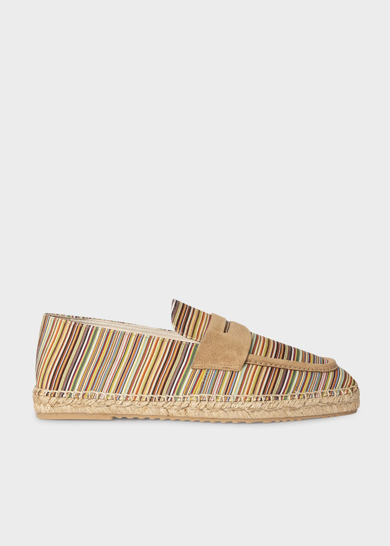 'Signature Stripe' 'Alvarez' Espadrilles 1