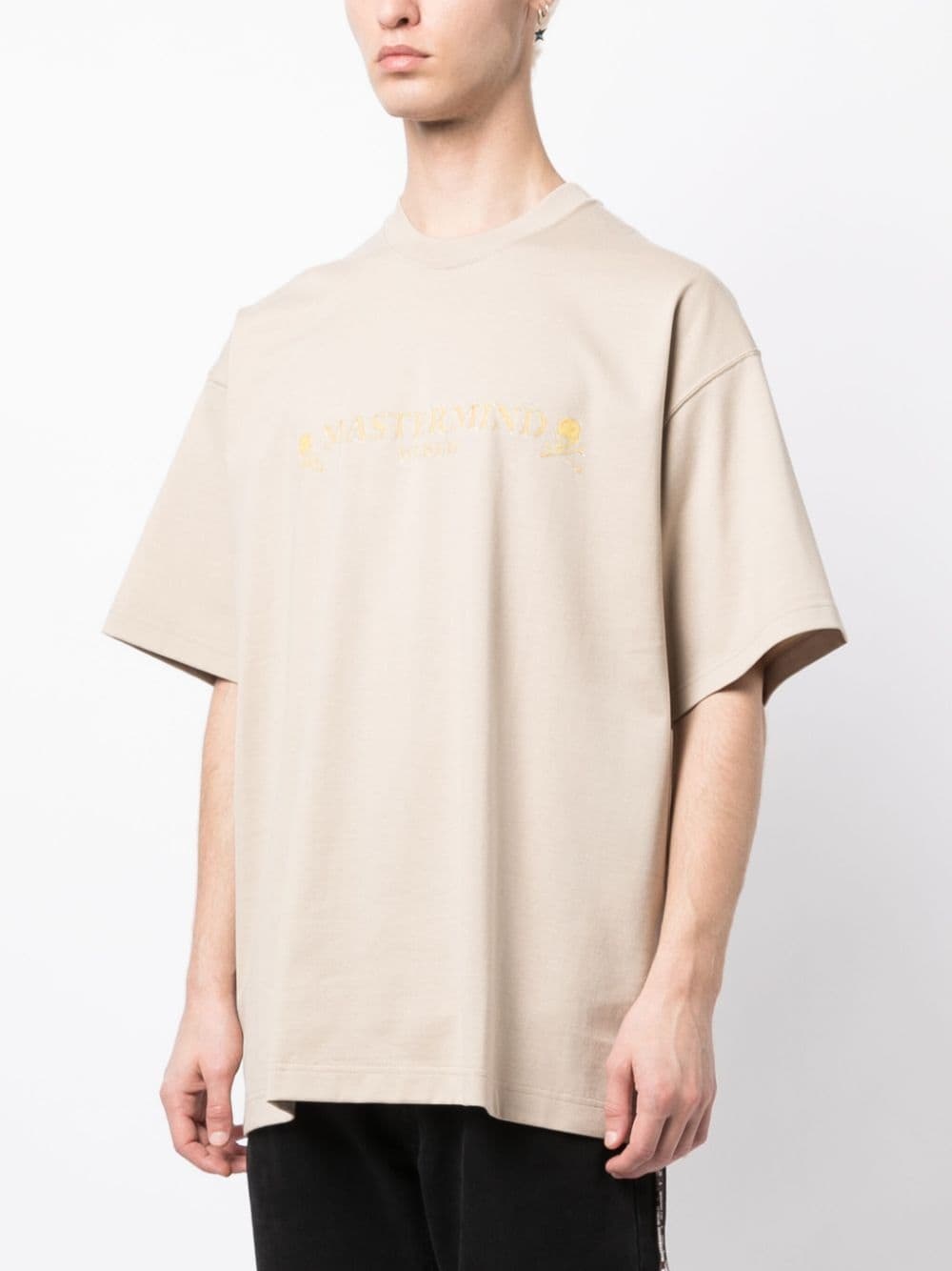 logo-print cotton T-shirt - 4