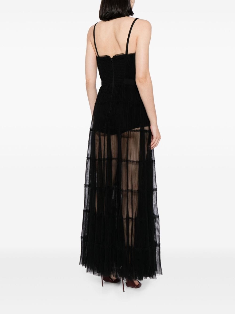 Deena pleated maxi dress - 4