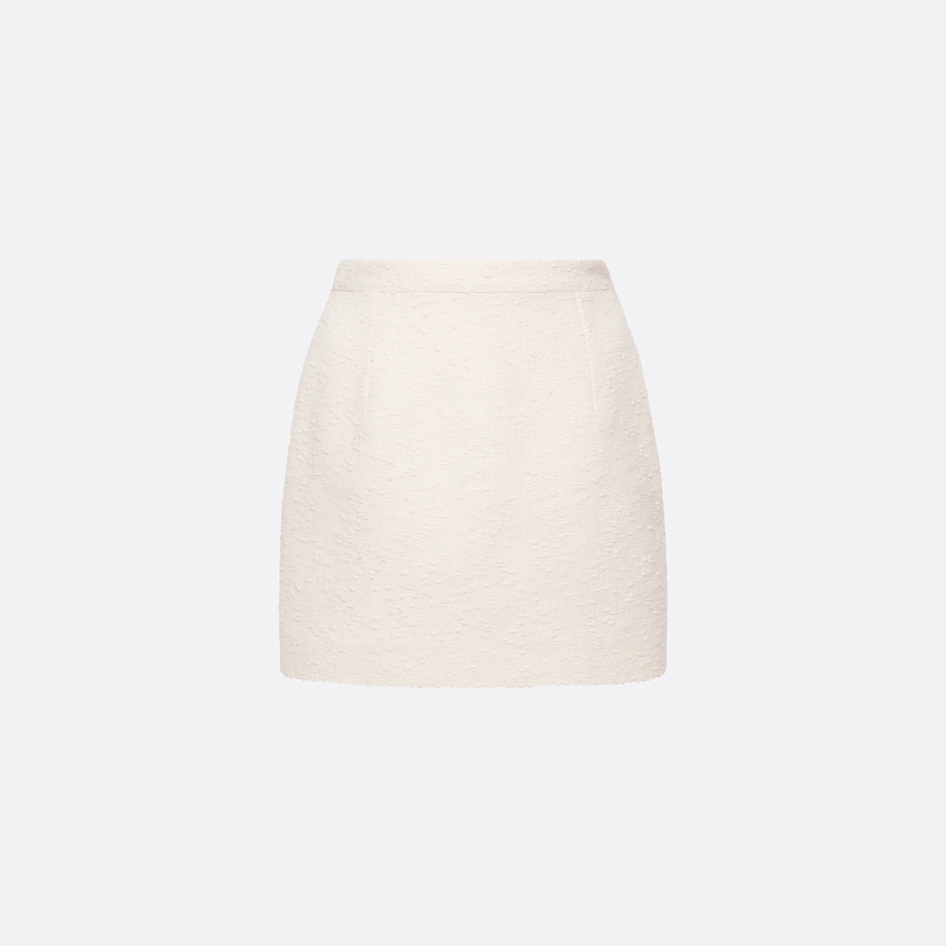 TWEED BOUCLÉ MINI SKIRT - 1