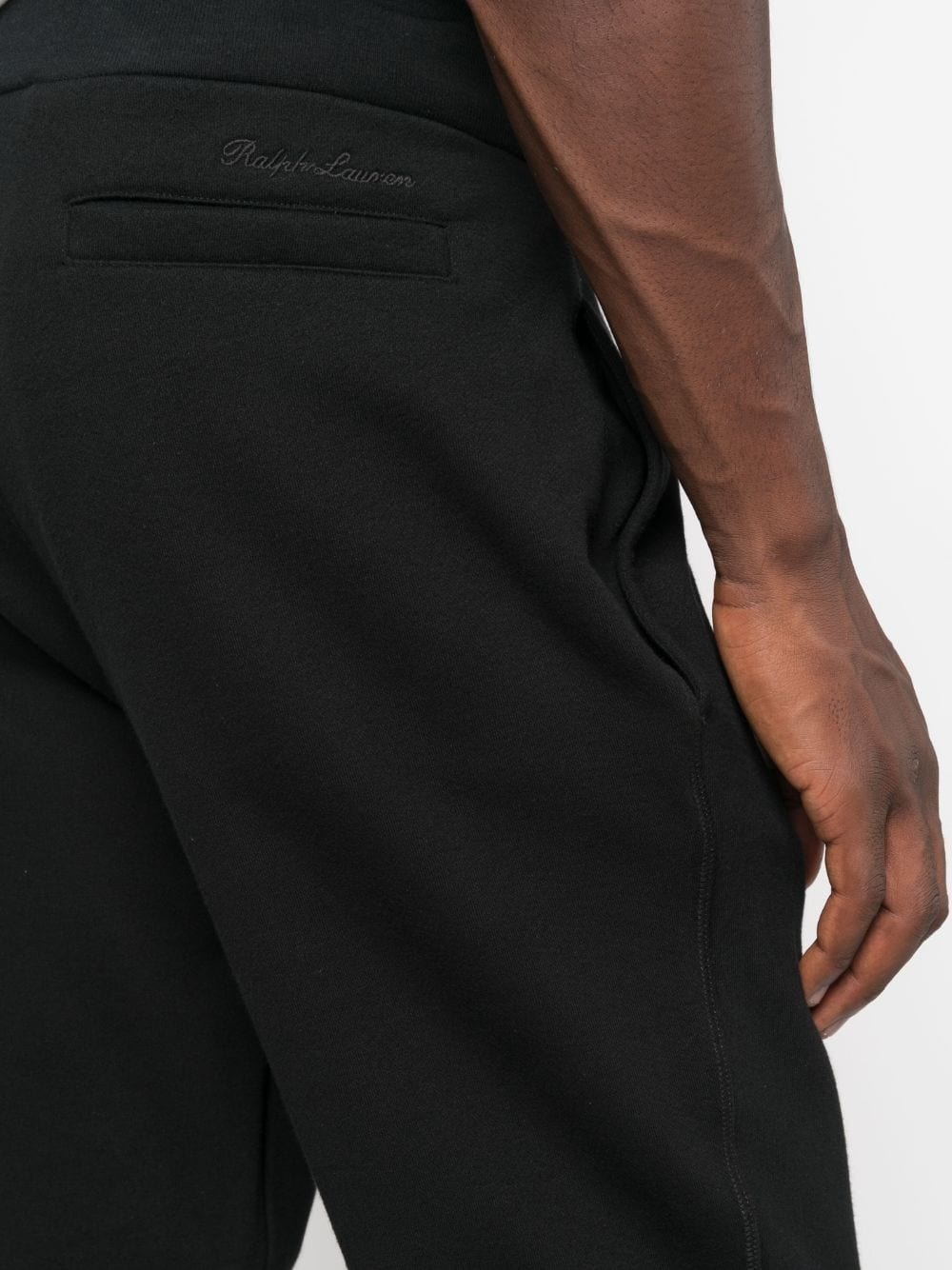 tapered fleece track pants - 5