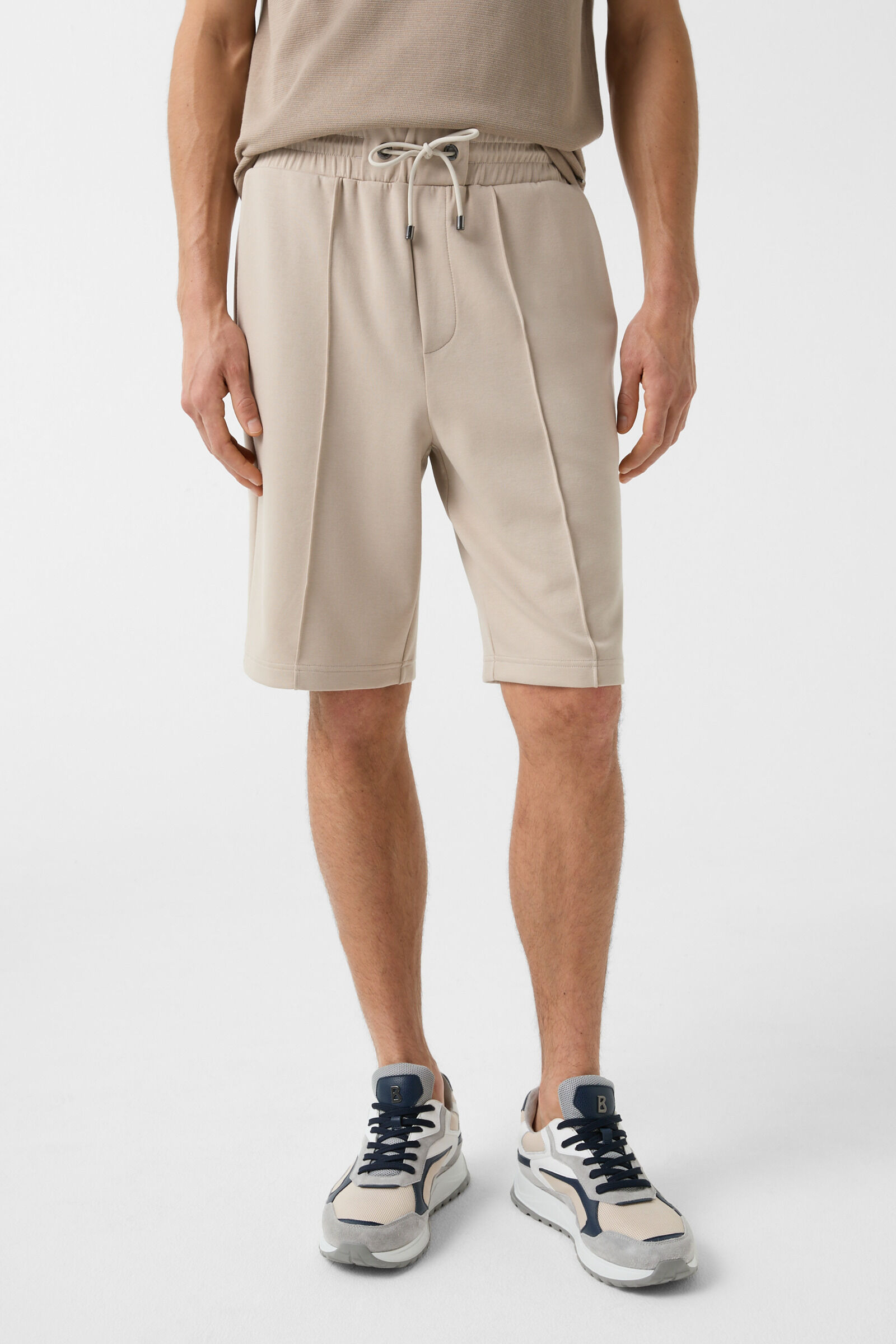 Sweatshorts Ray in Beige - 2
