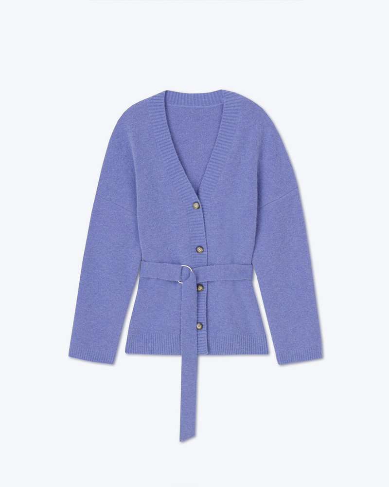 ESRE - Belted cardigan - Lilac 1