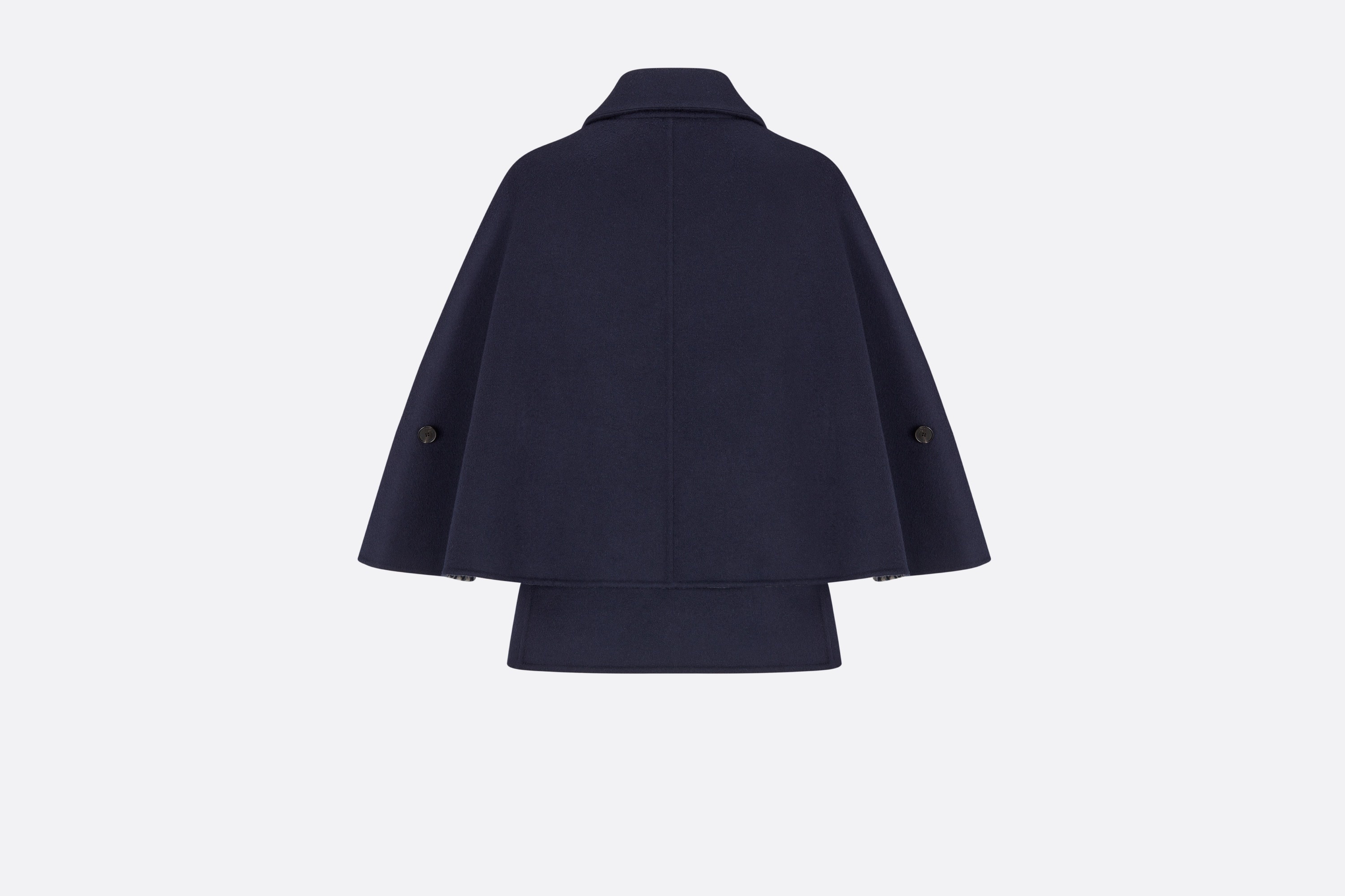 Cape-Effect Peacoat - 2