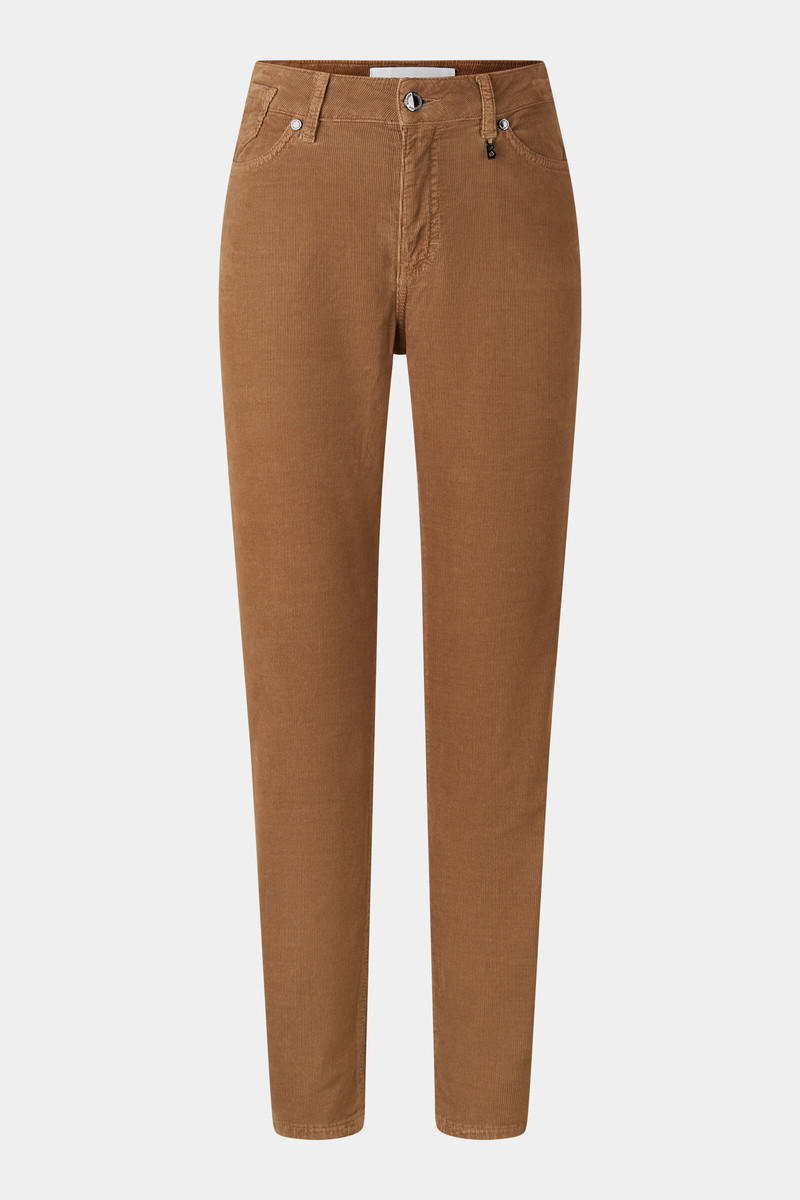Julie 7/8 corduroy pants in Hazel 1