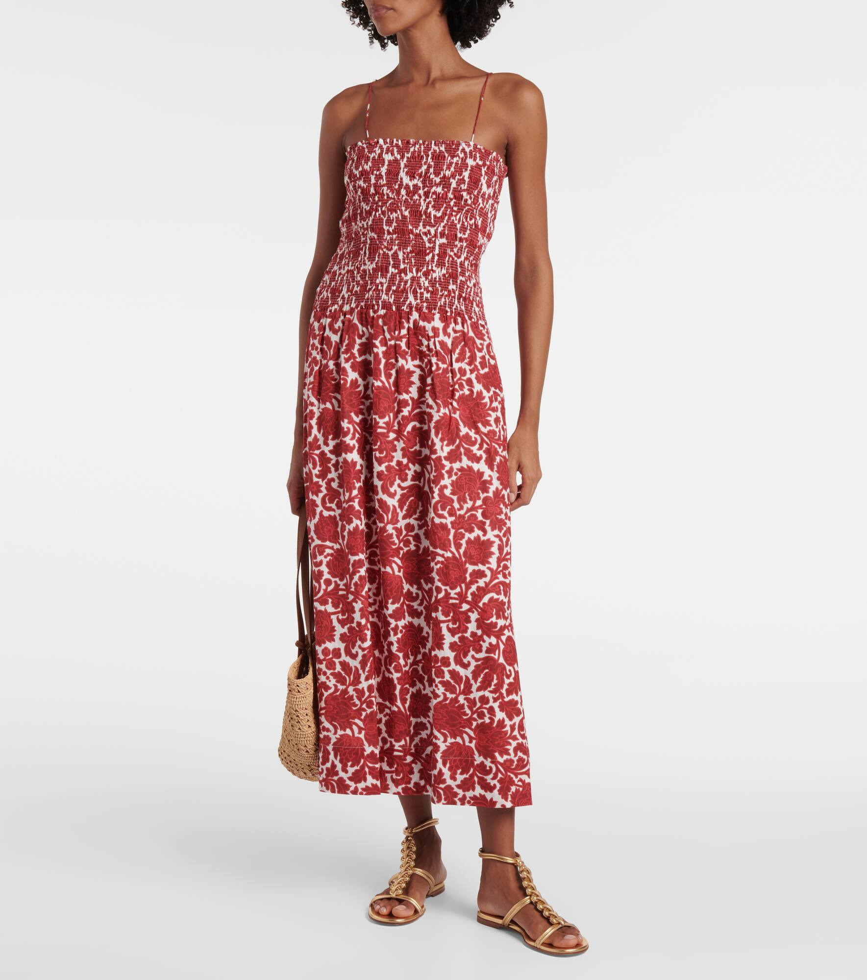 Geriba floral linen maxi dress - 2