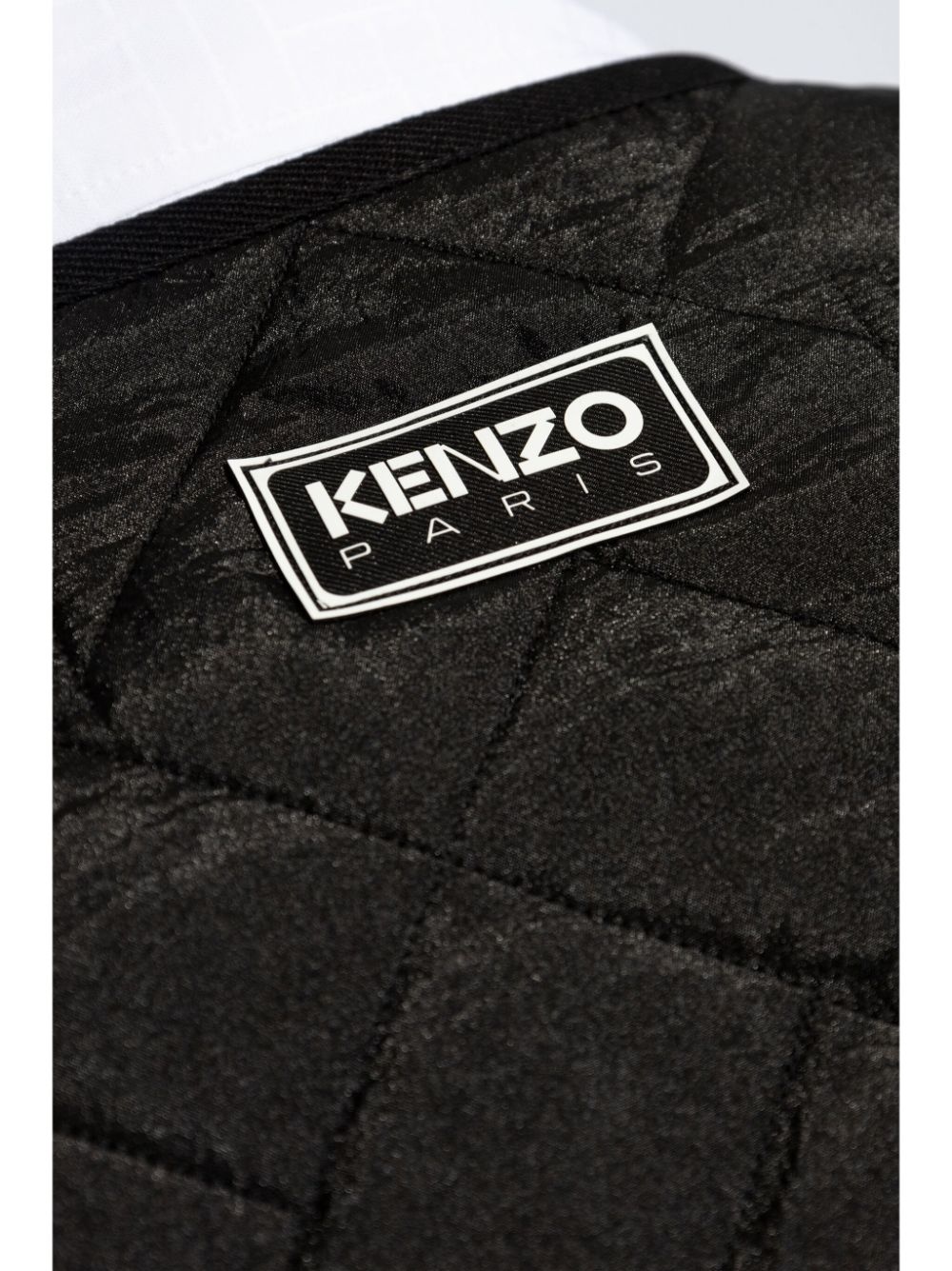 padded logo-patch jacket - 5