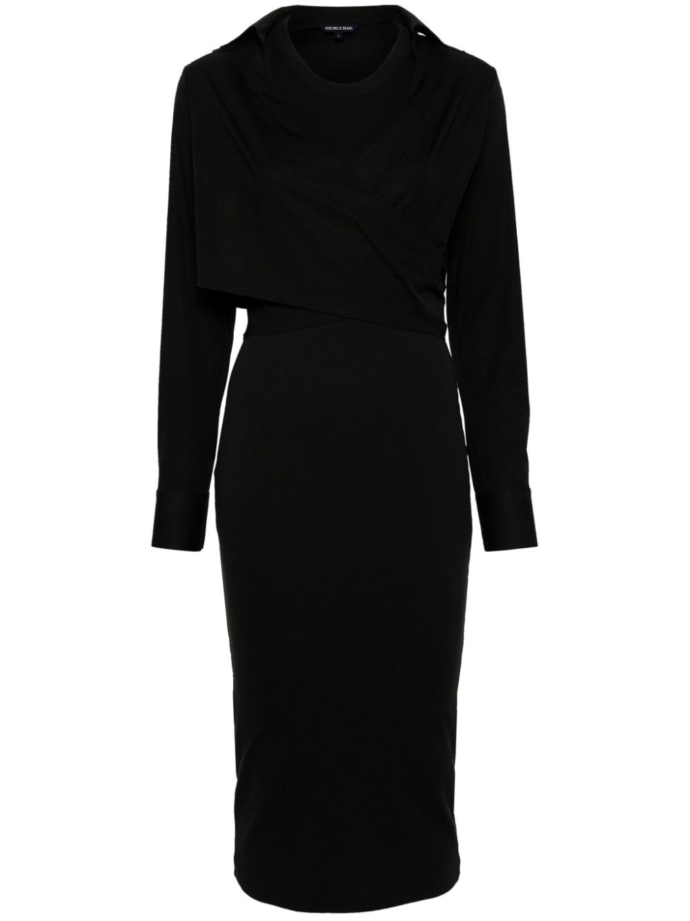 Malone layered midi dress - 1