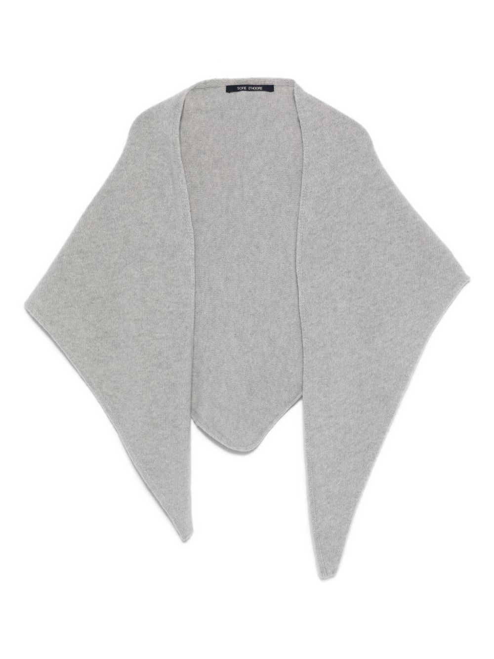 Marc triangular wool scarf - 1
