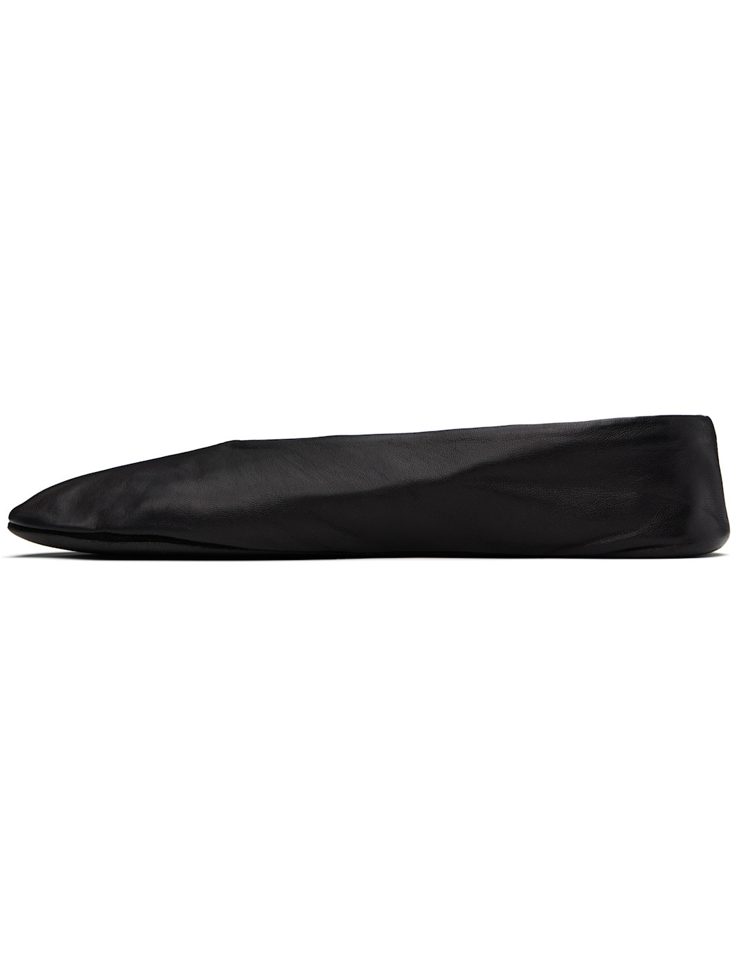 Black Stella Slipper Ballerina Flats - 3