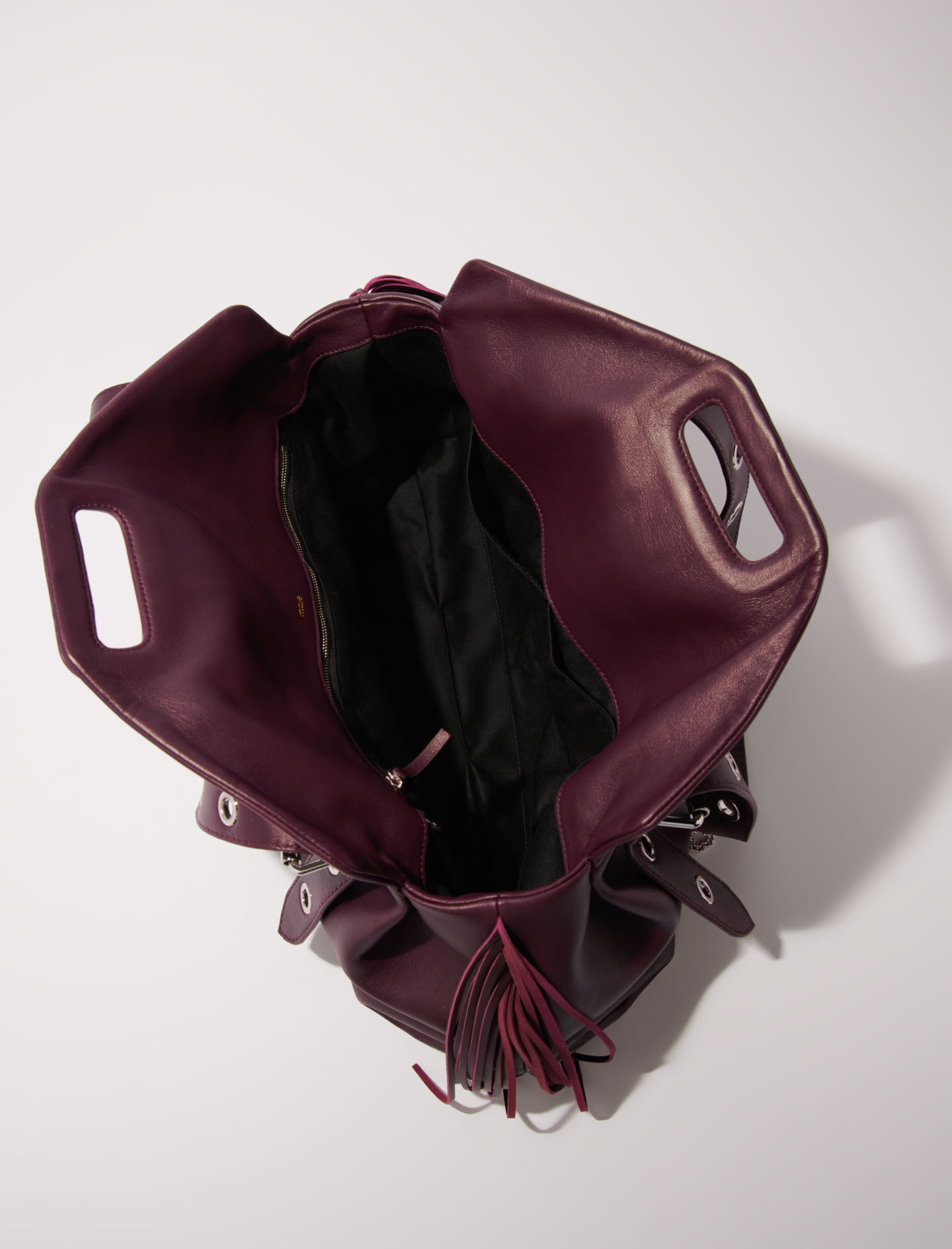 Plain leather Miss M XL bag - 4