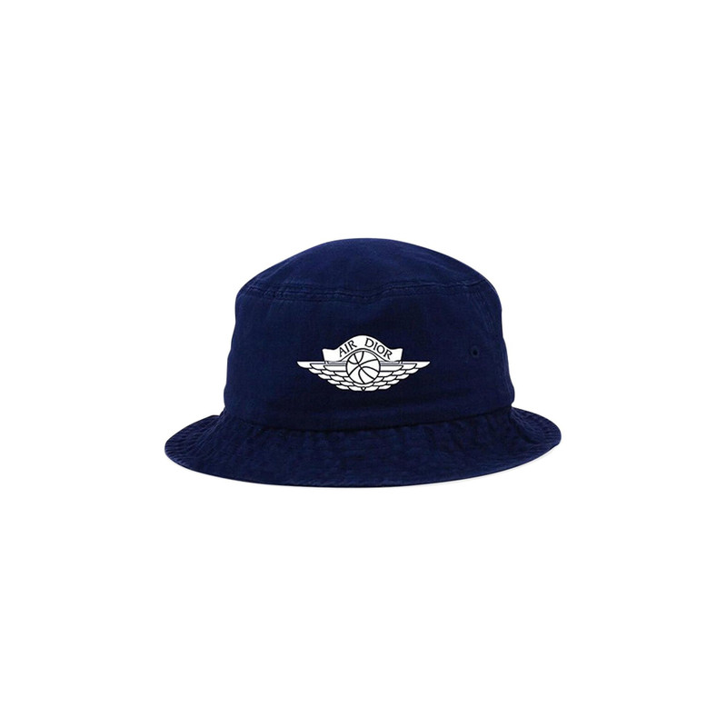 Dior x Air Jordan Wings Bucket Hat 'Navy' - 1