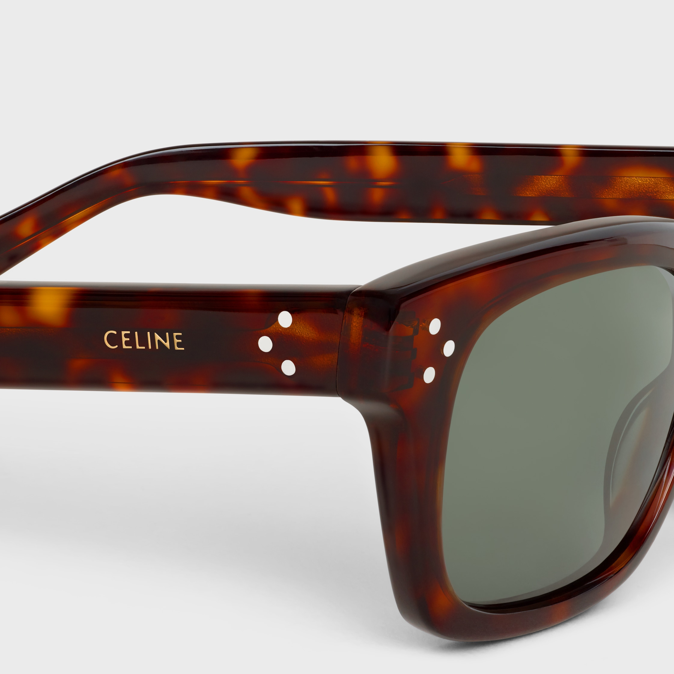 Black Frame 41 sunglasses in Acetate - 2