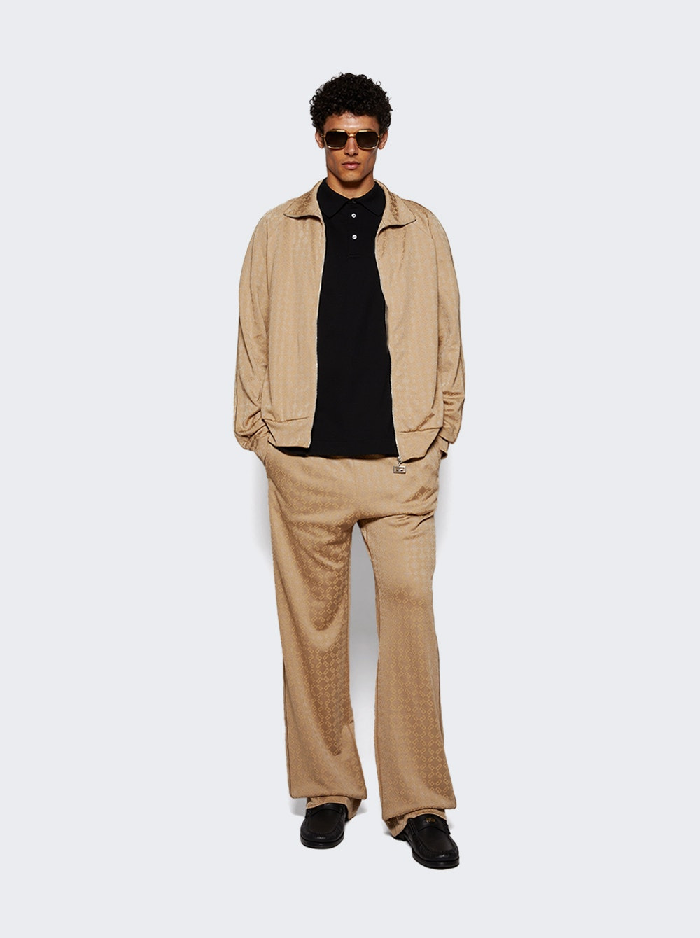 Straight Leg Formal Jogger Beige Cappuccino - 5