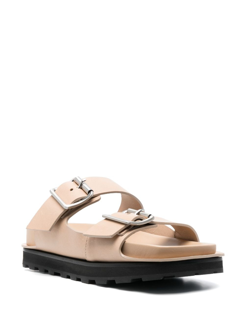 double buckle-fastening sandals - 2