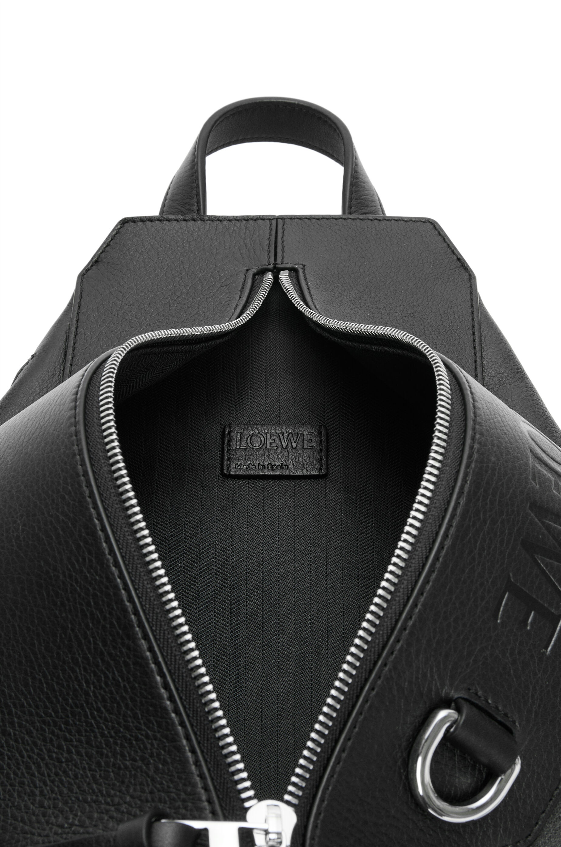 Small Convertible backpack in classic calfskin - 5