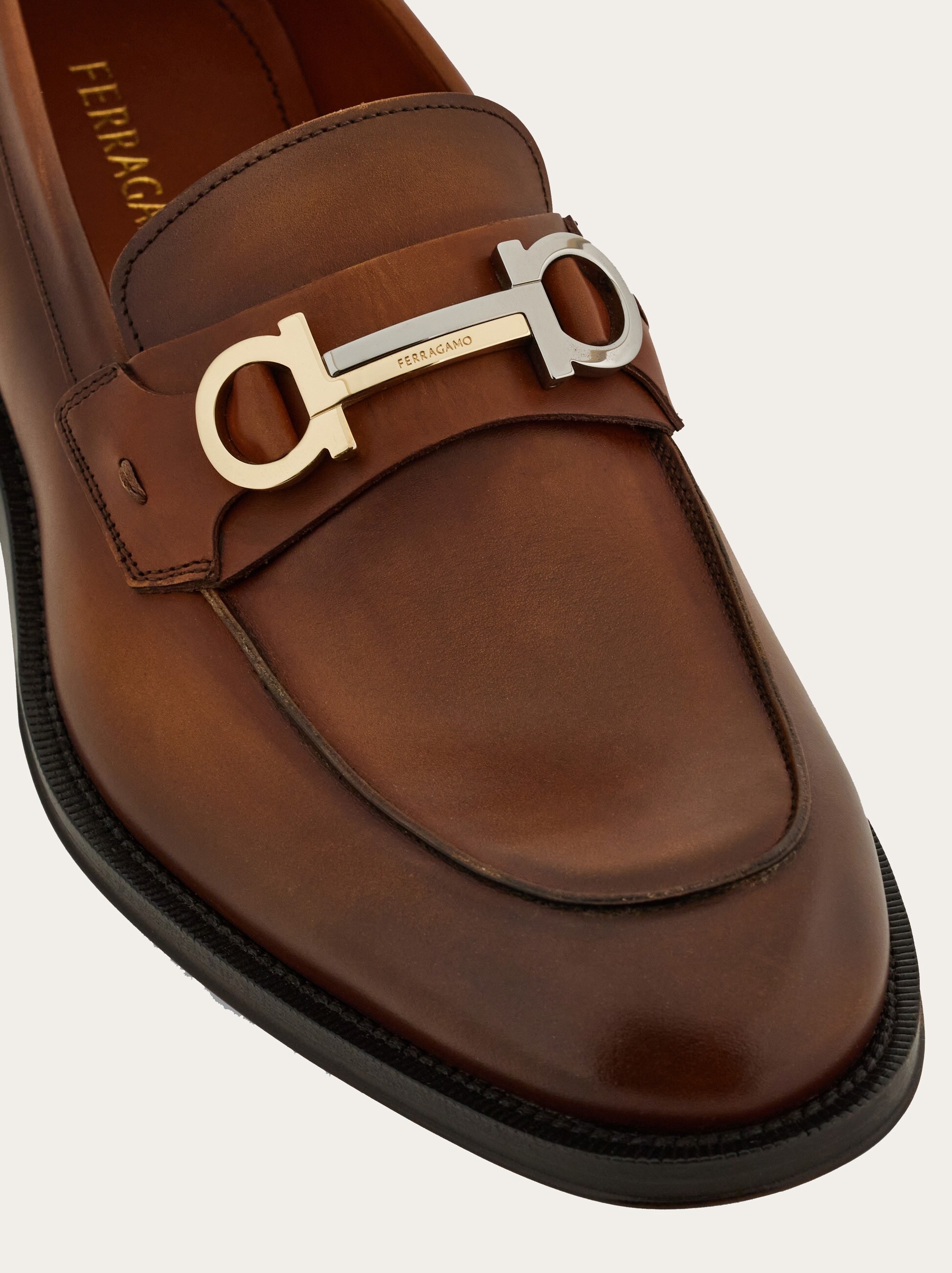 Gancini buckle loafer - 7