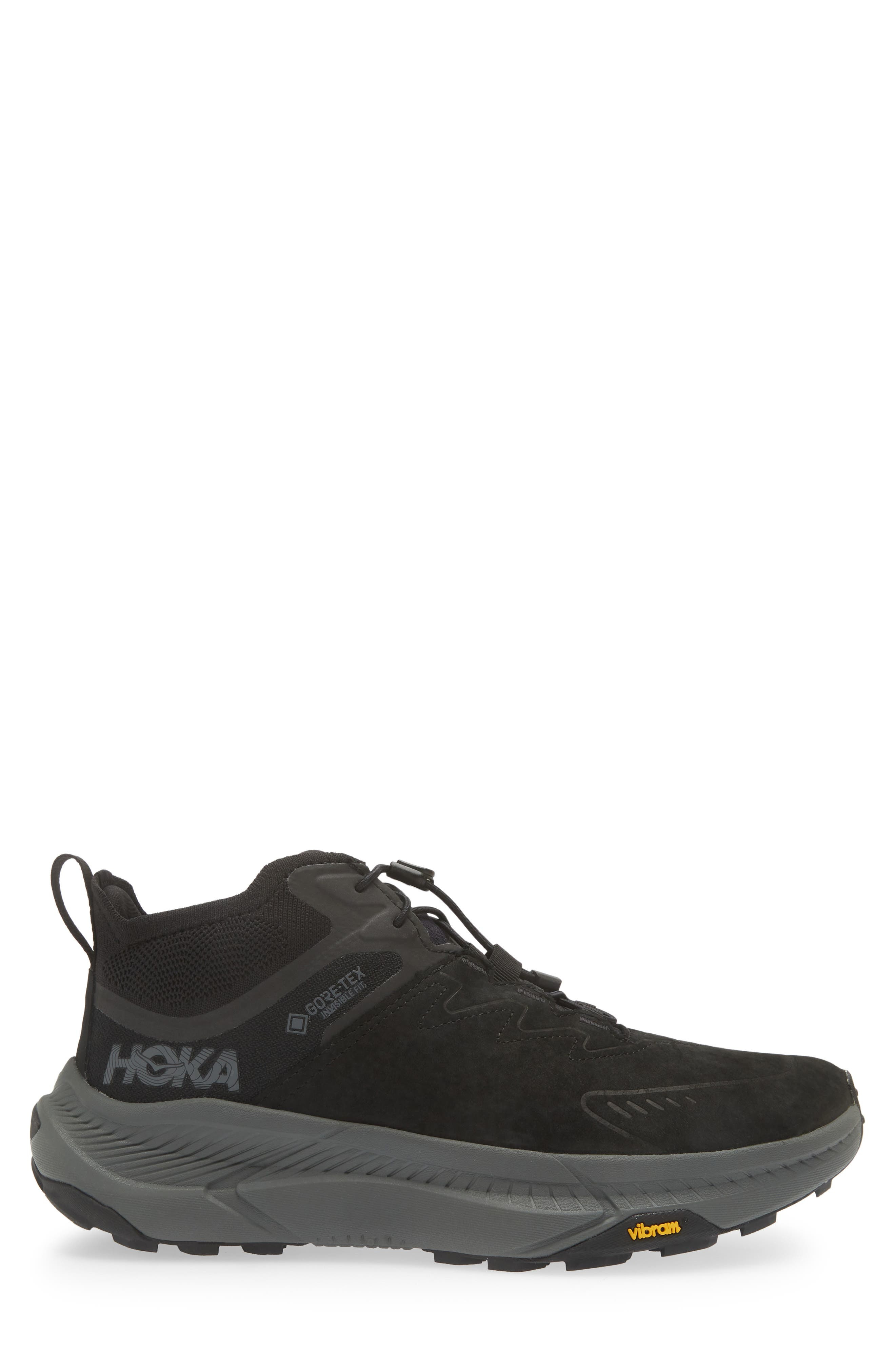 HOKA Transport Chukka Gore-Tex® Waterproof Running Shoe in Black /Black at Nordstrom - 3