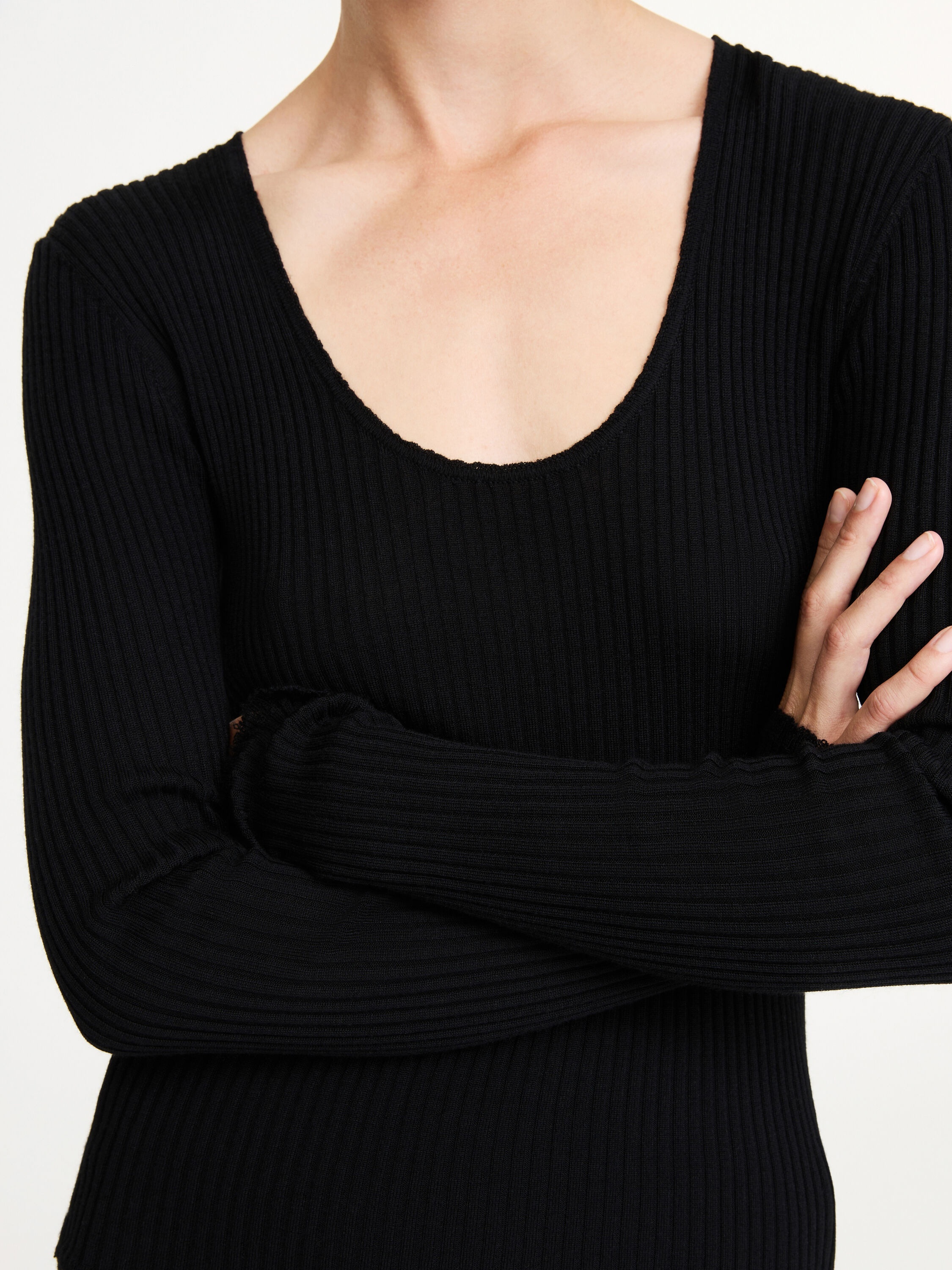 Rinah merino wool top - 4