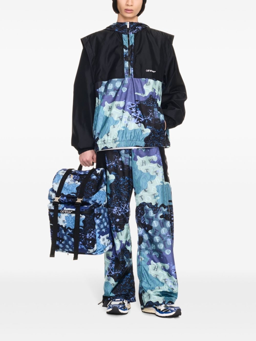 Samurai camouflage cargo trousers - 2