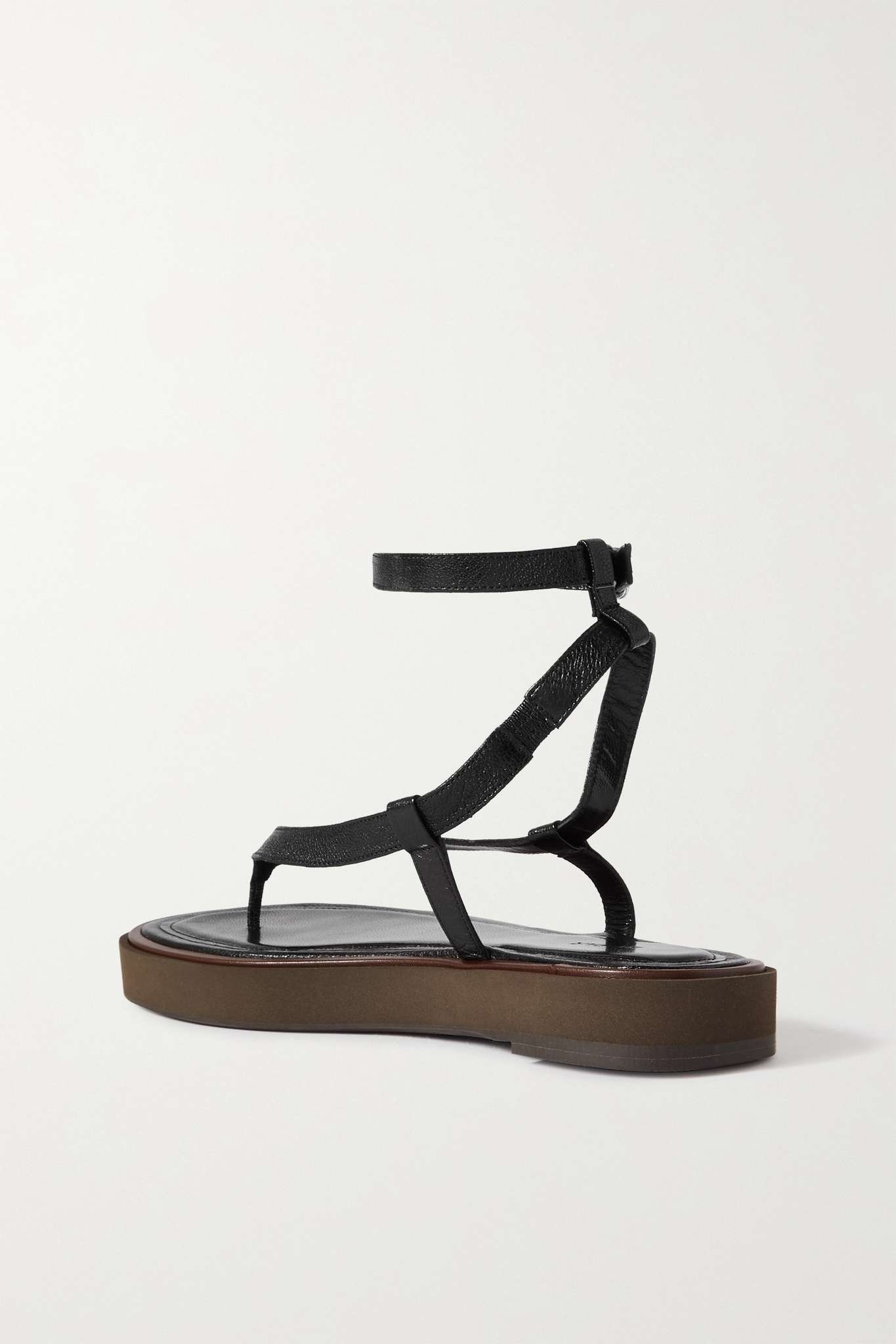 Cece textured-leather sandals - 3