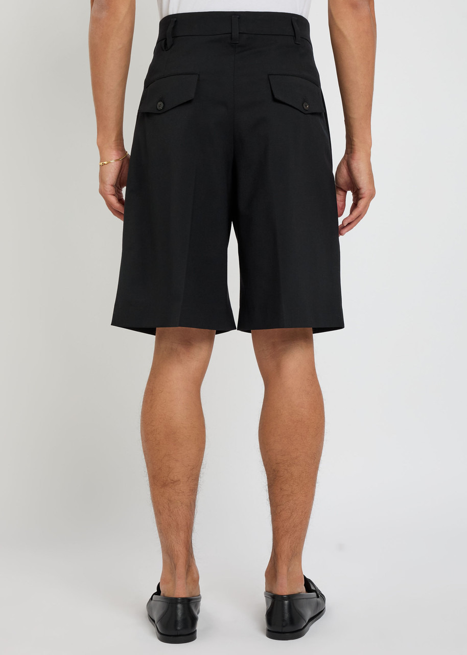 Jacquemus Le Short Ovalu Wool-blend Shorts - 3