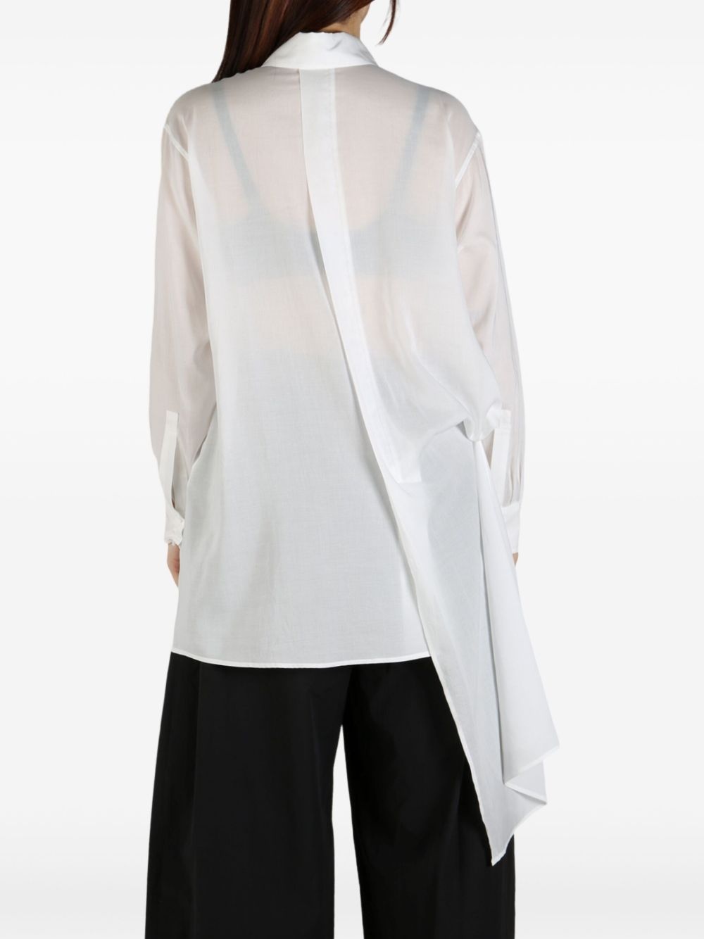 asymmetric shirt - 3