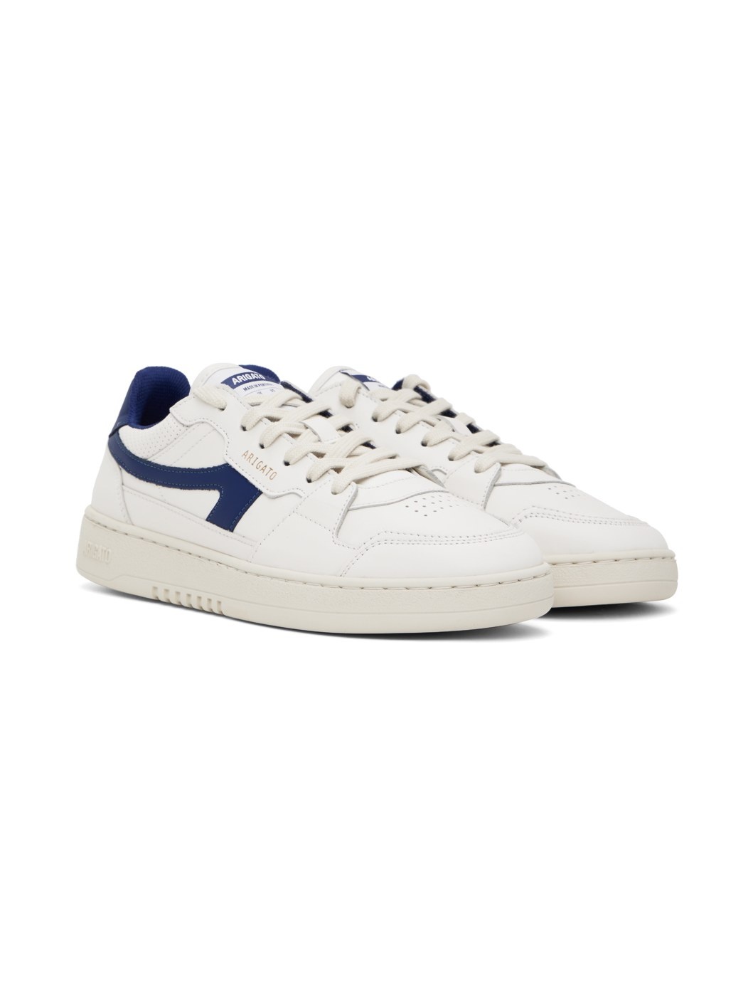 White & Navy Dice-A Sneakers - 4