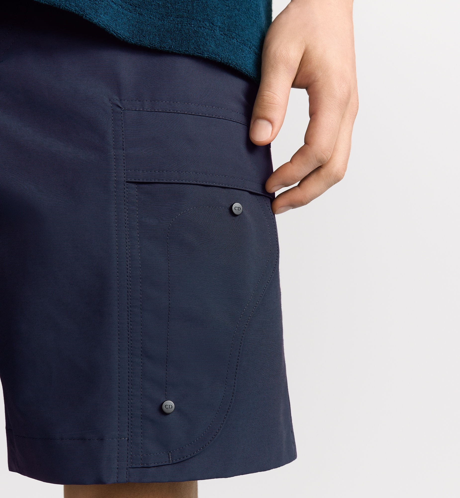 Cargo Shorts with Saddle Pocket - 3