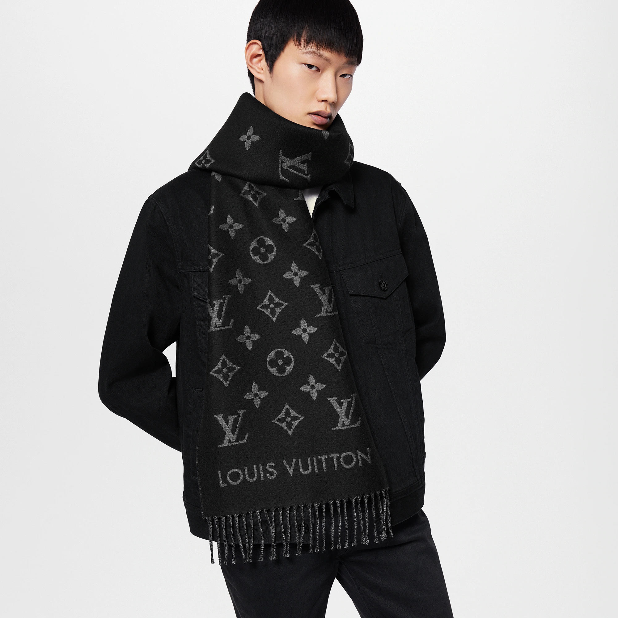 All About Monogram Scarf - 5
