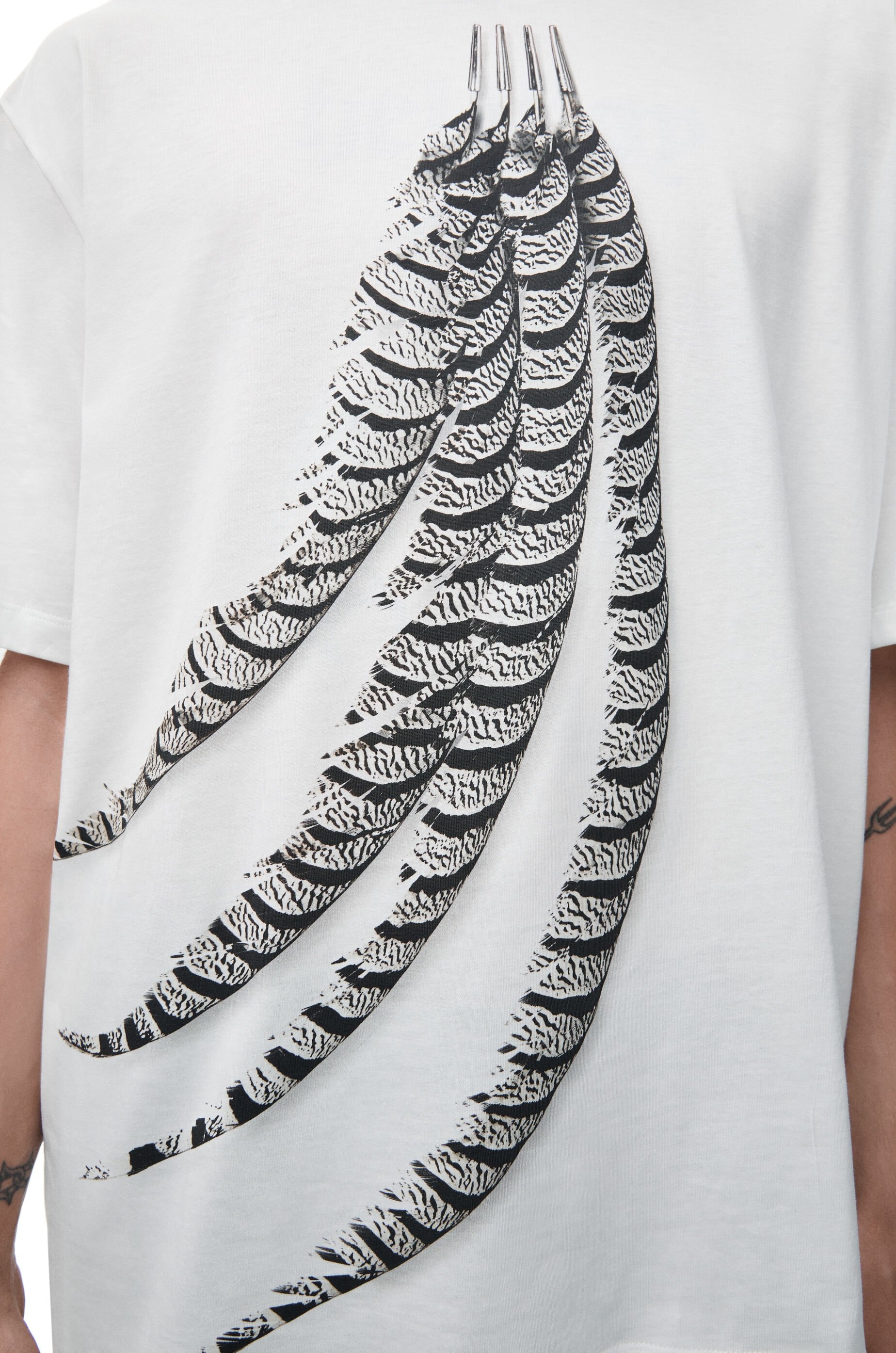 Loose fit T-shirt in cotton - 5