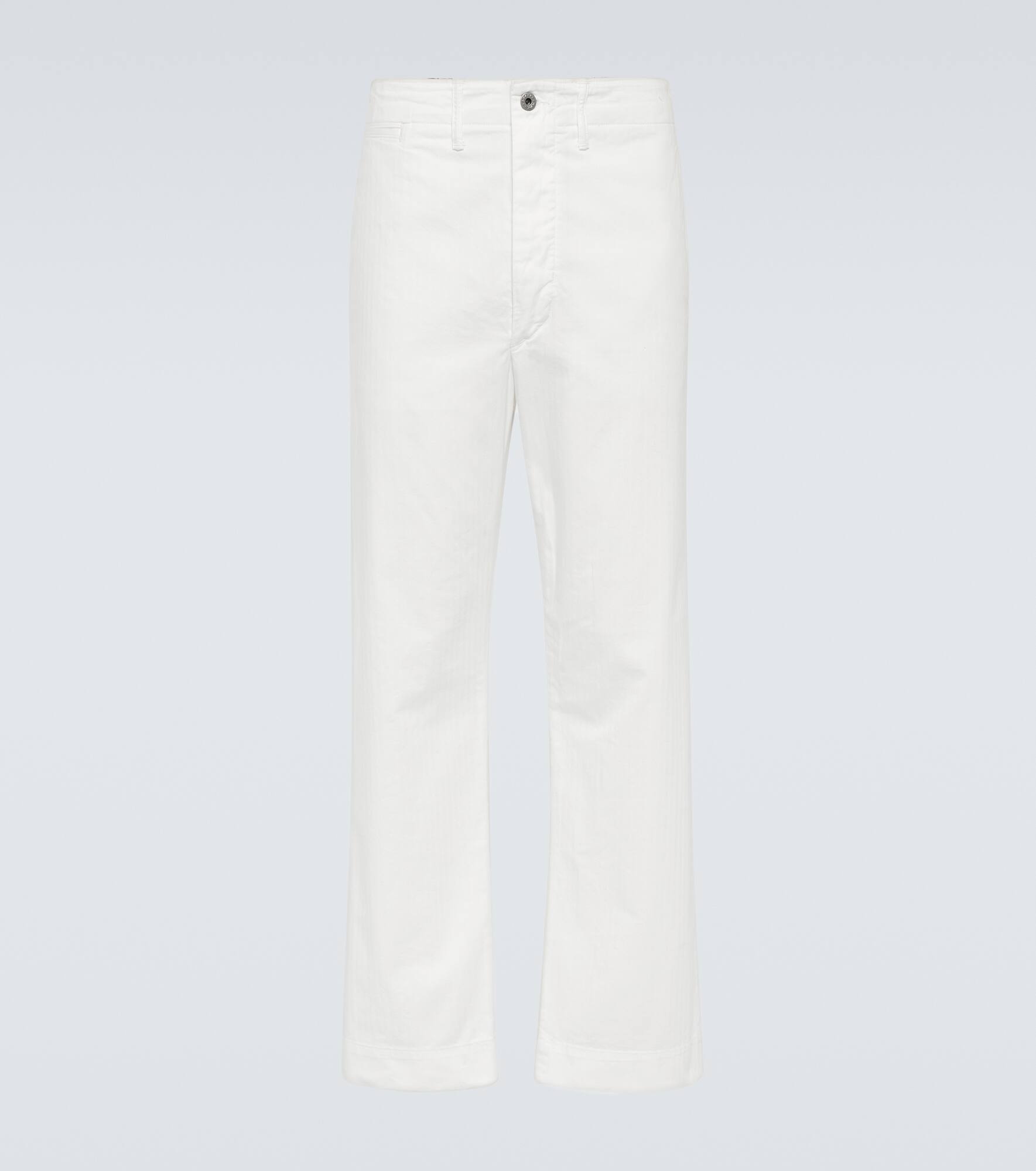 Mid-rise straight jeans - 1