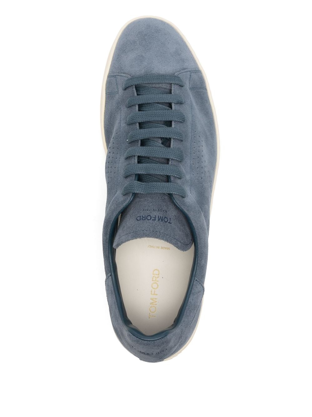leather sneakers - 4