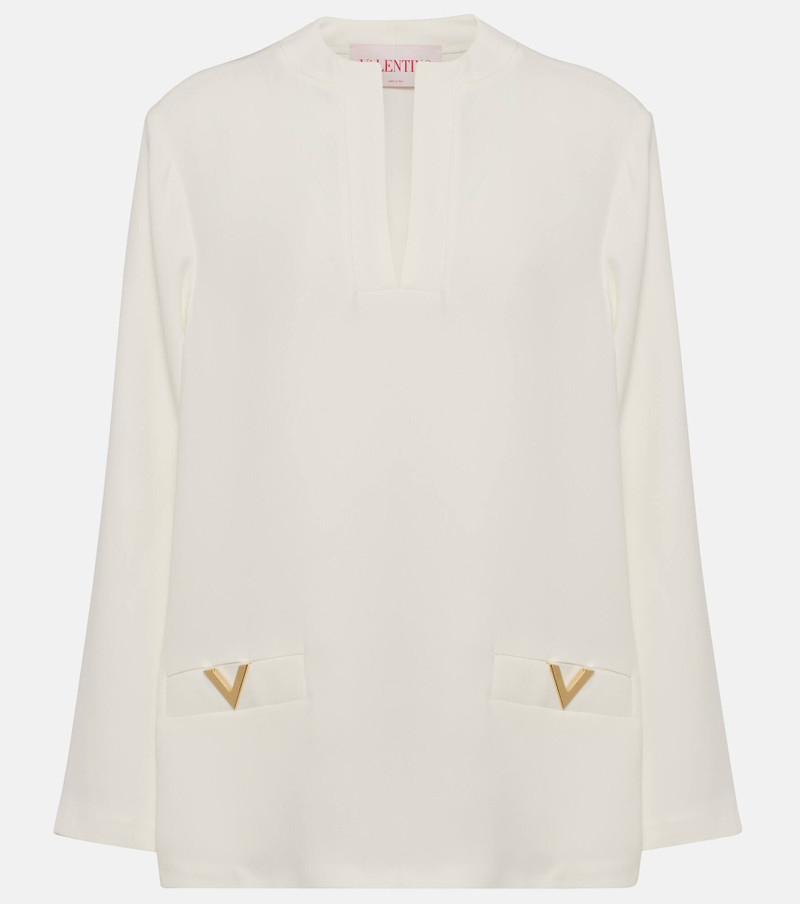 VGold silk top - 1