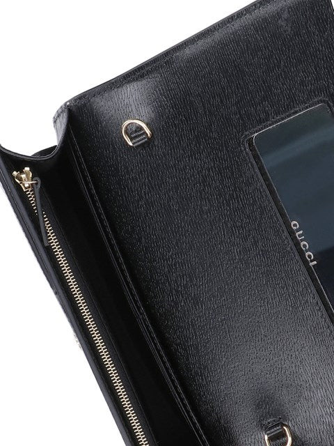 Gucci Women Logo Shoulder Strap Wallet - 4